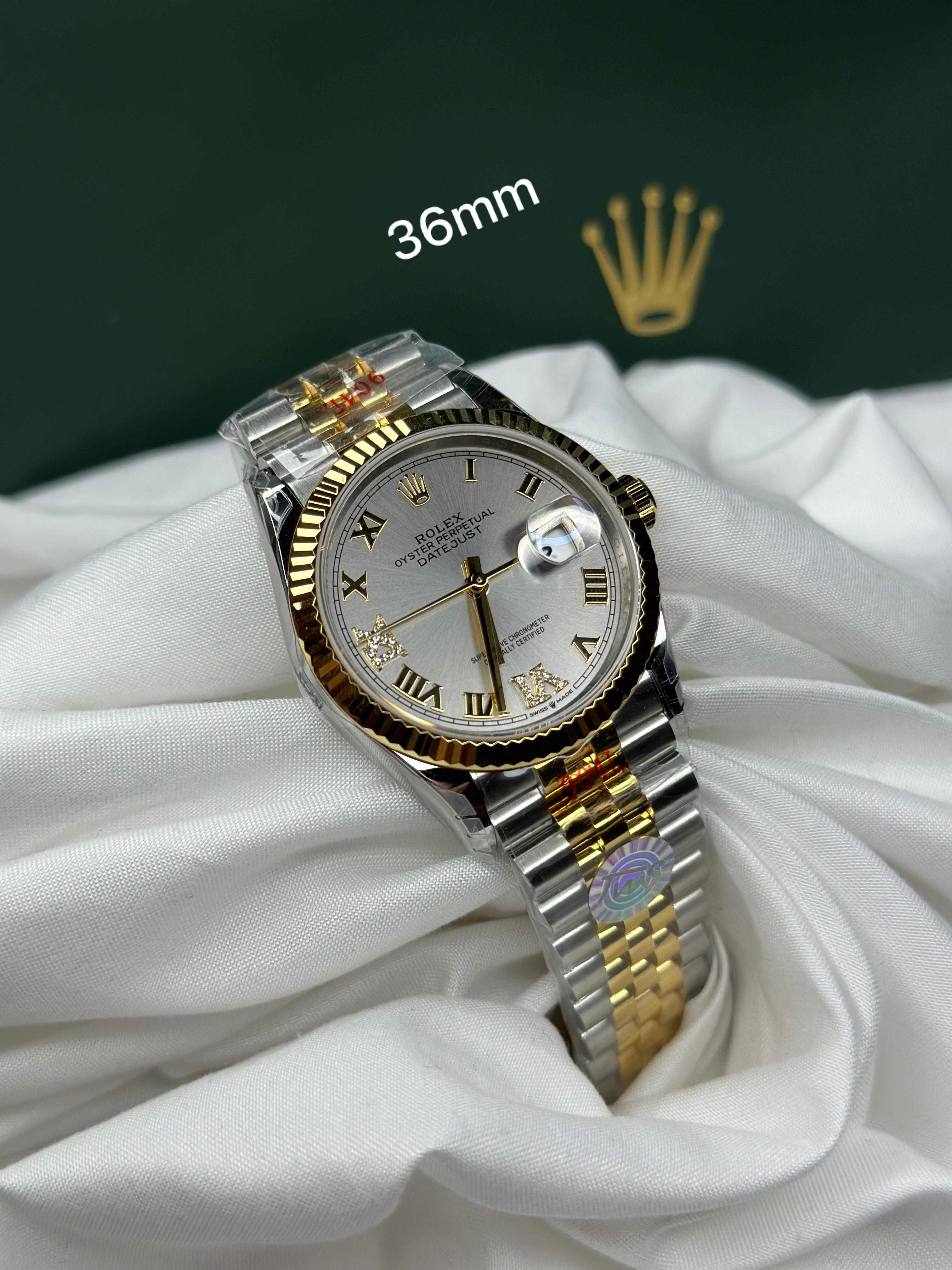 Rolex Lady Datejust 36mm – Two-Tone Gold & Silver Collection (Full Dial Range)