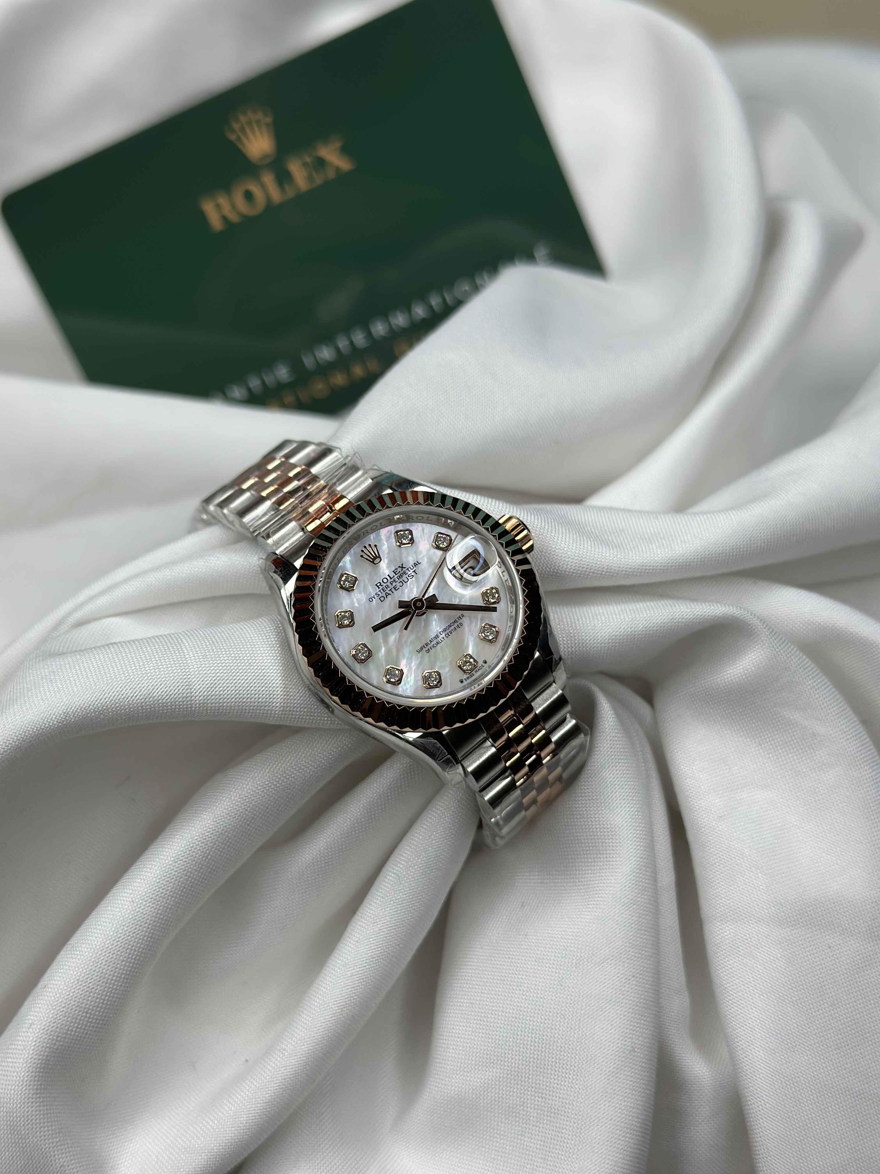 Rolex Lady Datejust 28mm – Two-Tone Gold & Silver Collection (Full Color Range)
