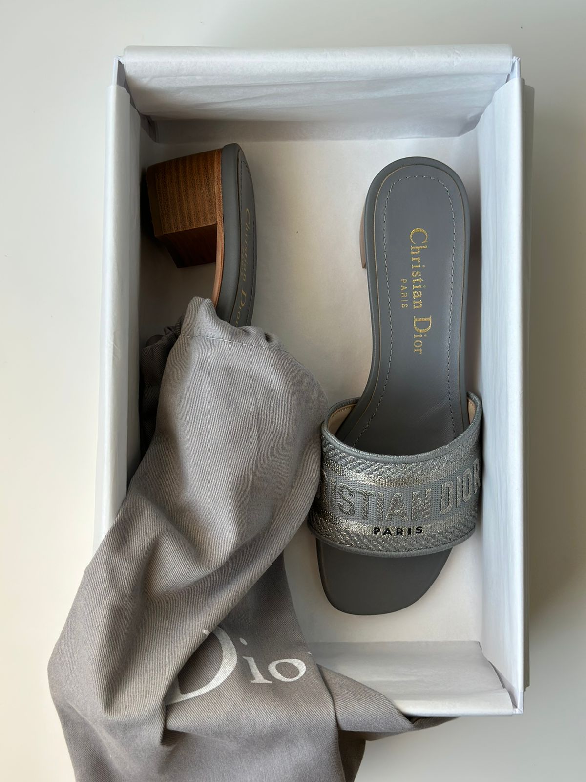 Christian Dior Dway Flat Slides