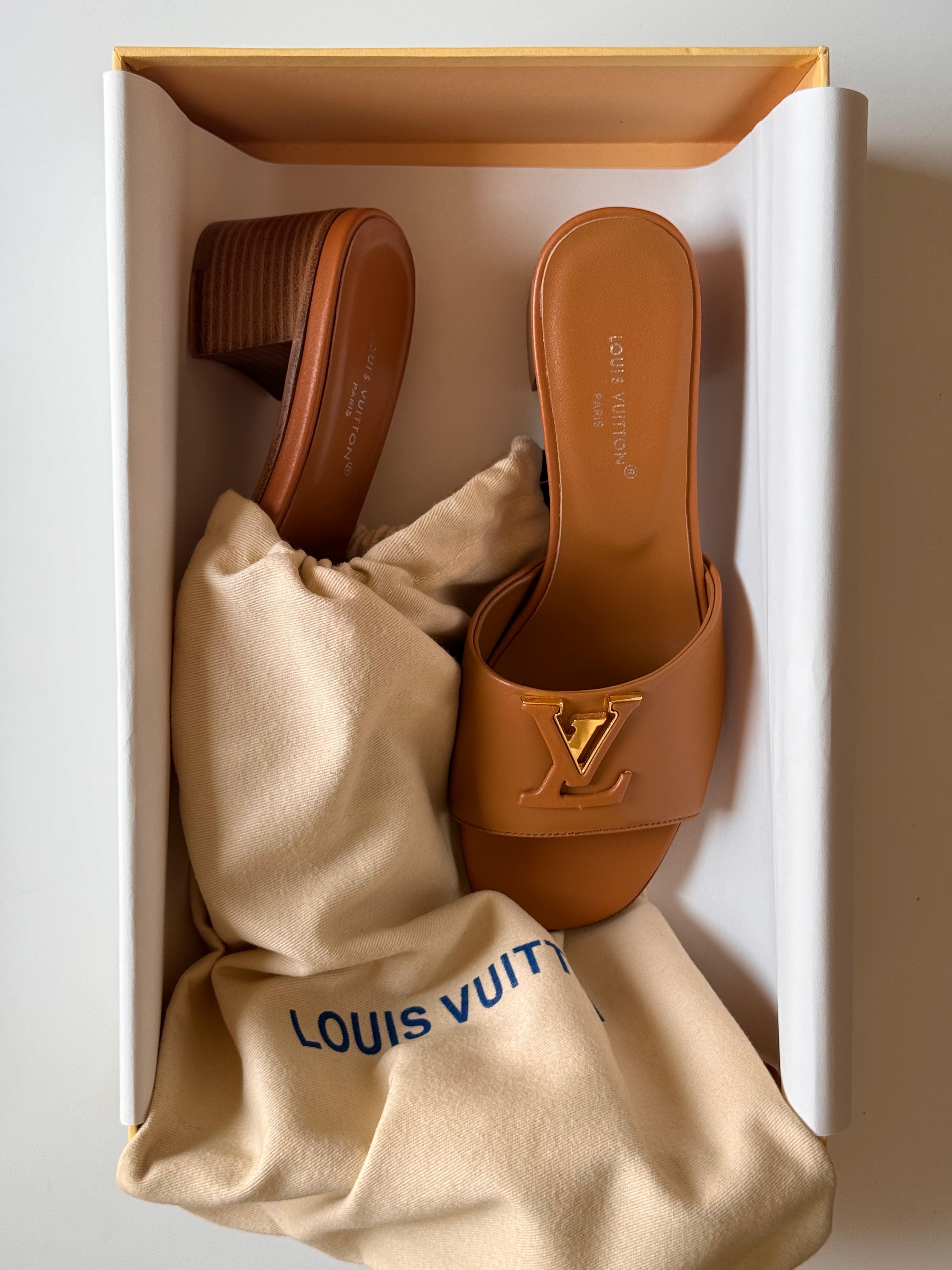 Louis Vuitton Women Sandals Heel