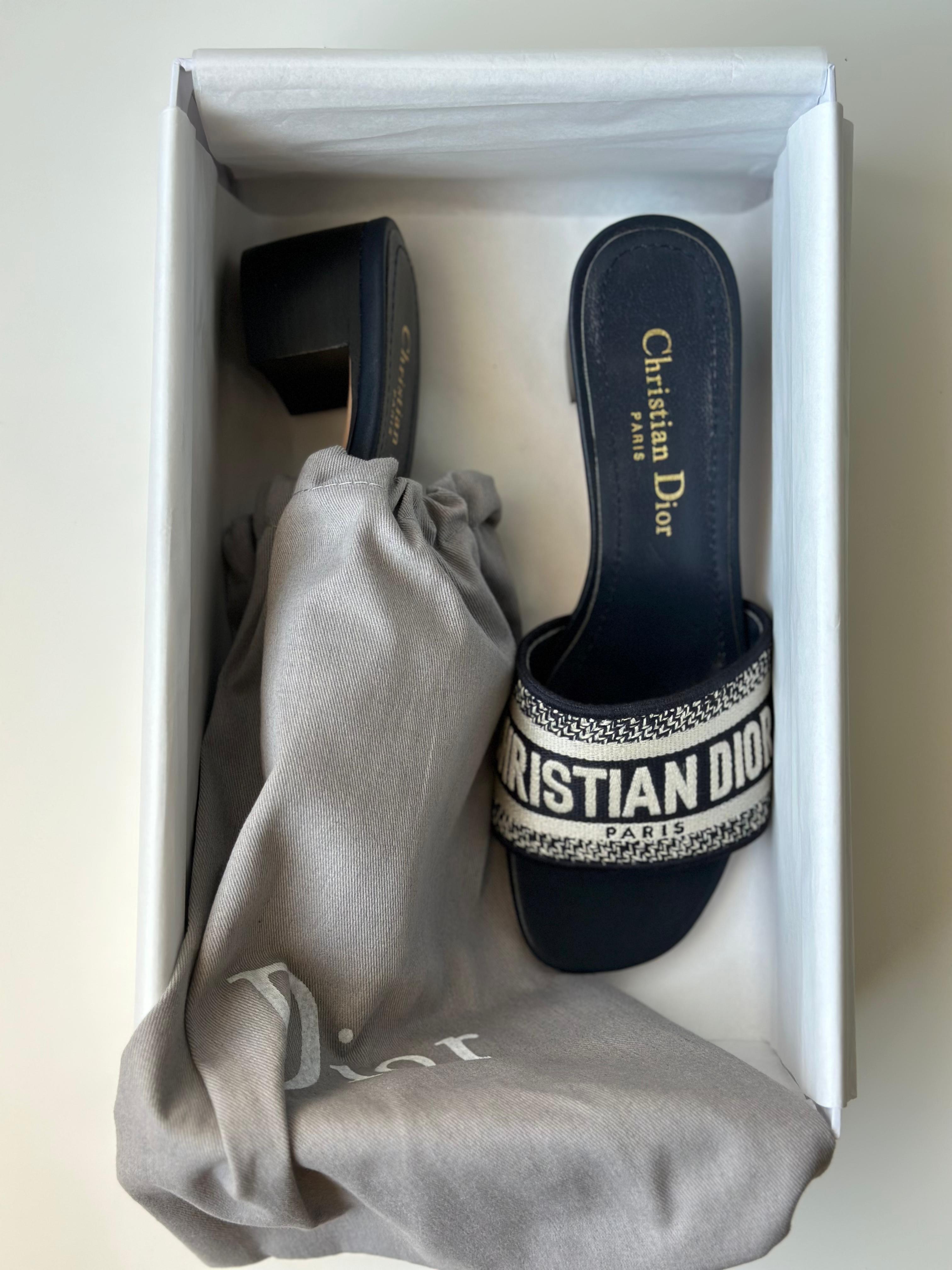 Christian Dior Dway Flat Slides