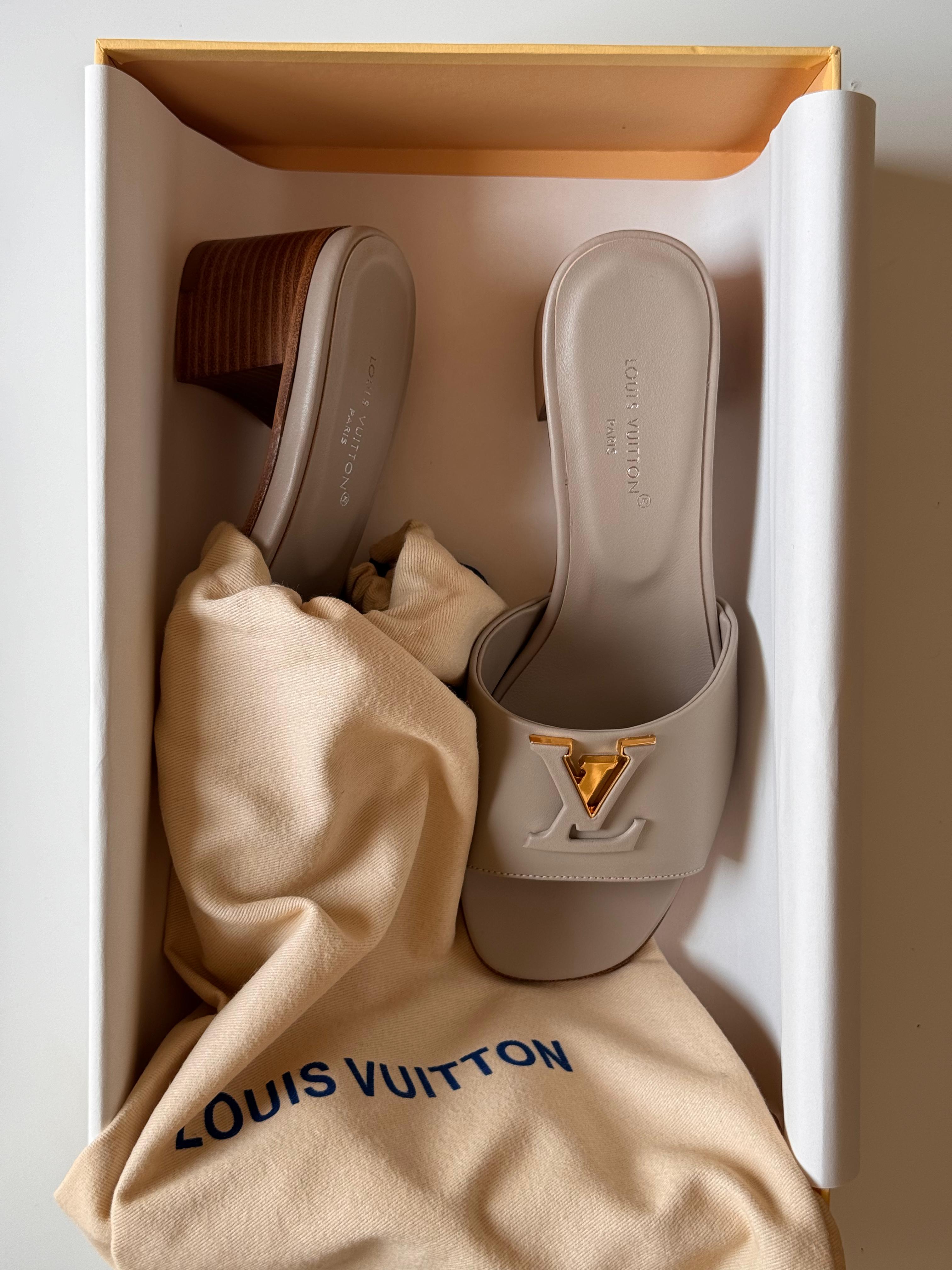 Louis Vuitton Women Sandals Heel