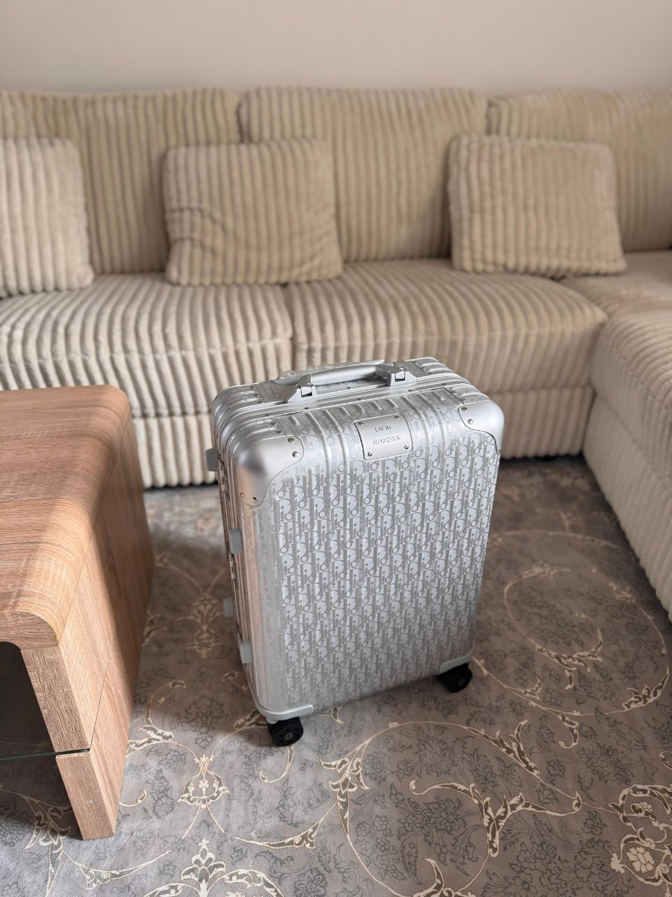 Dior × Rimowa Carry-On Suitcase