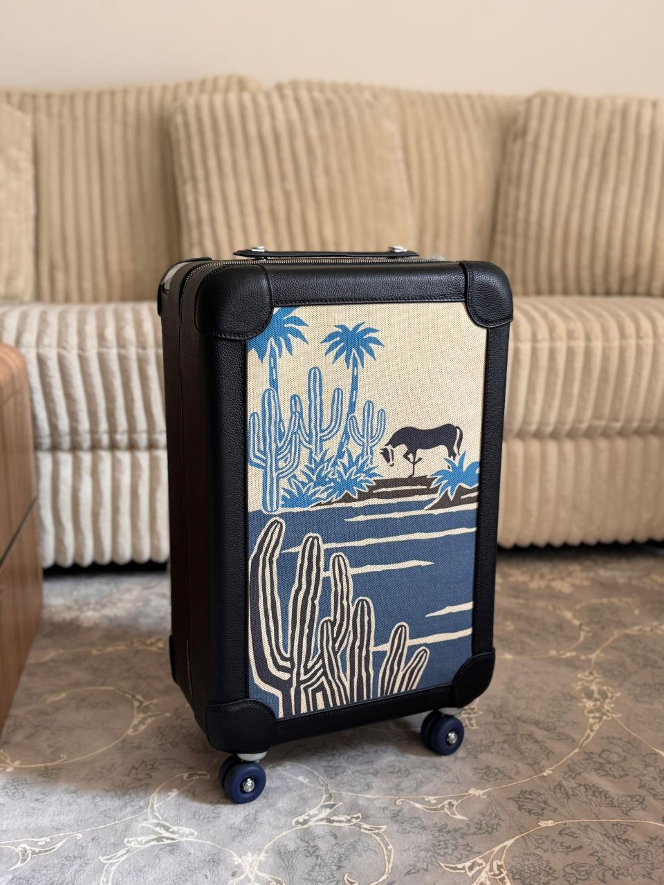Hermes Canvas Carry-On Luggage – Full Design Collection