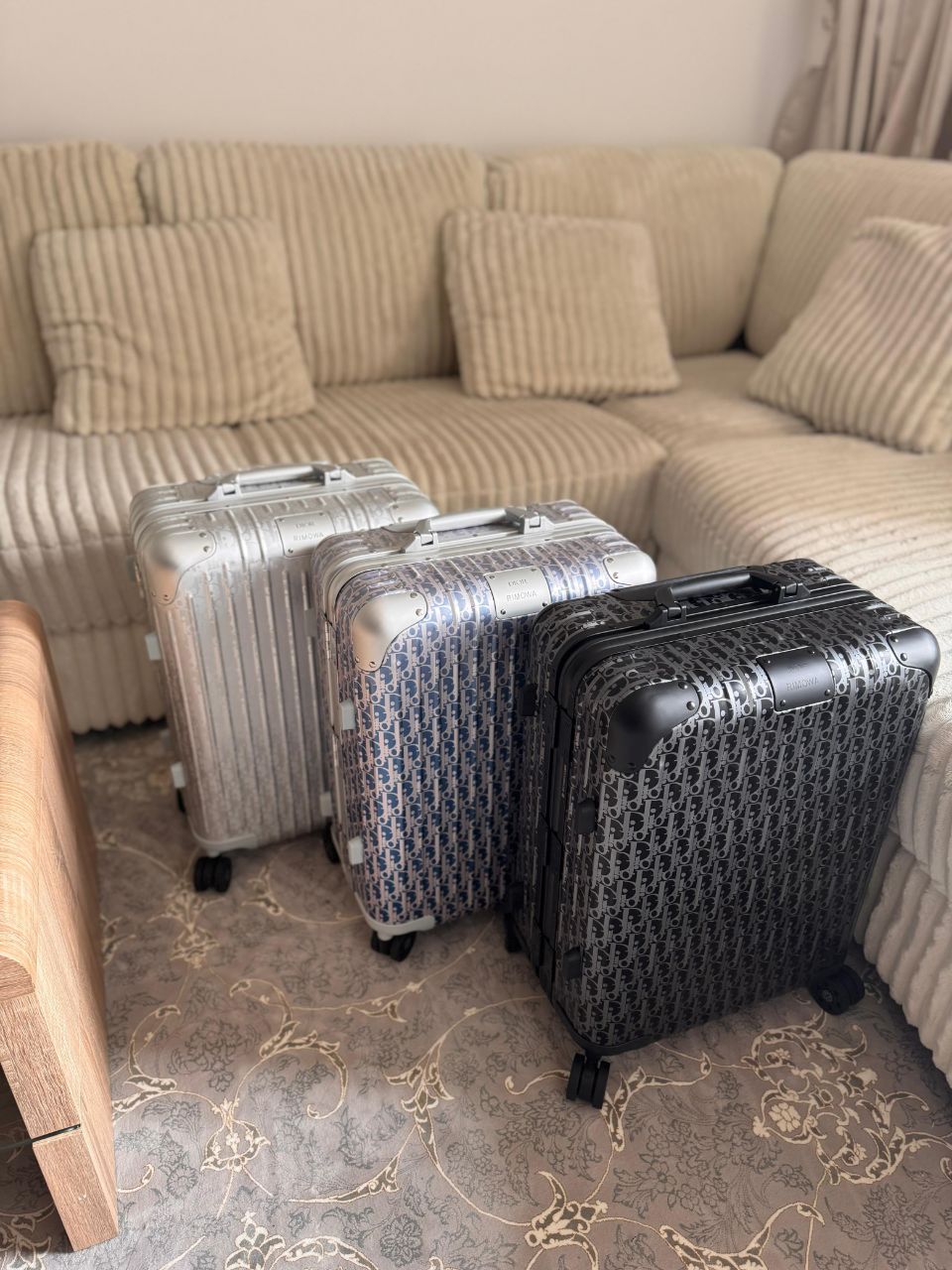 Dior × Rimowa Carry-On Suitcase