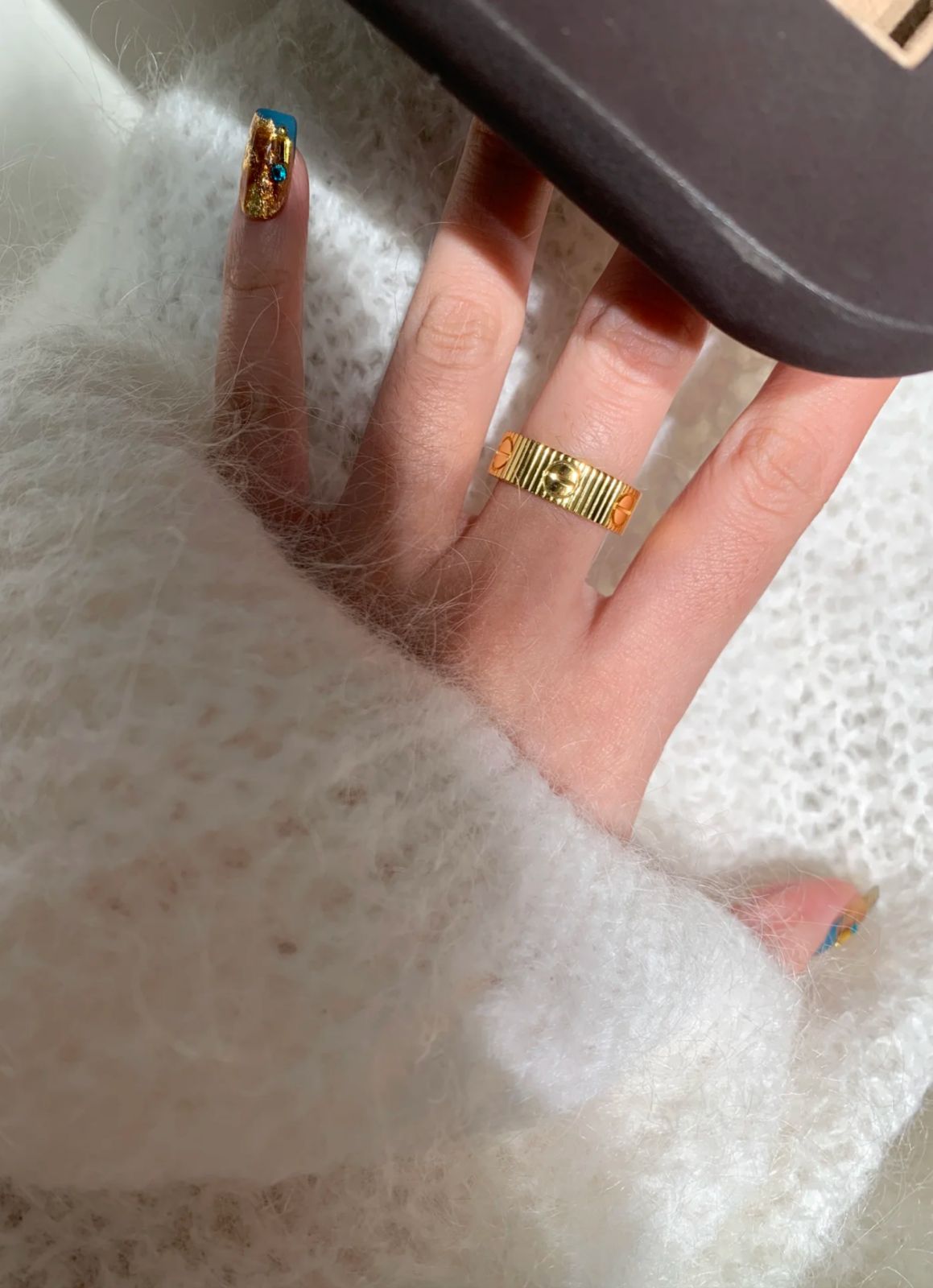 Cartier Love Ring – Ribbed Edition