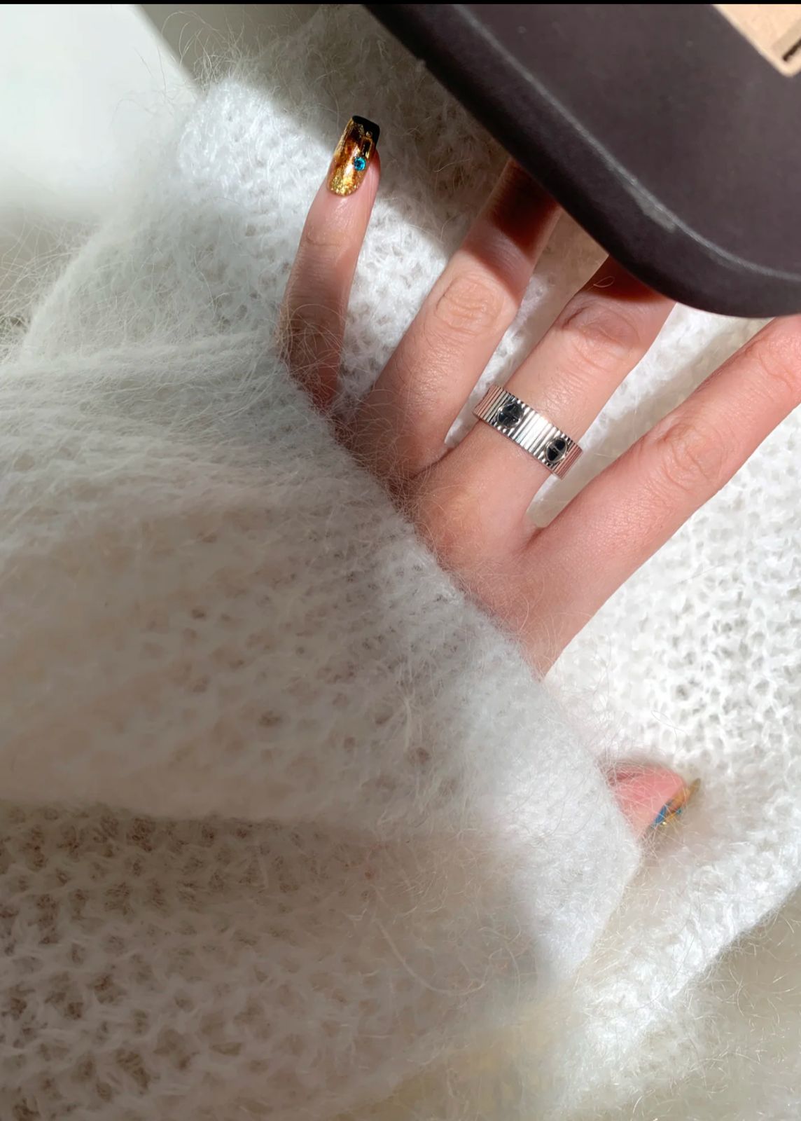 Cartier Love Ring – Ribbed Edition