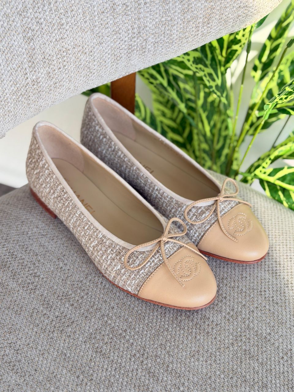 Chanel Tweed Ballerina & Slingback Flats – Luxury Women’s Signature Duo