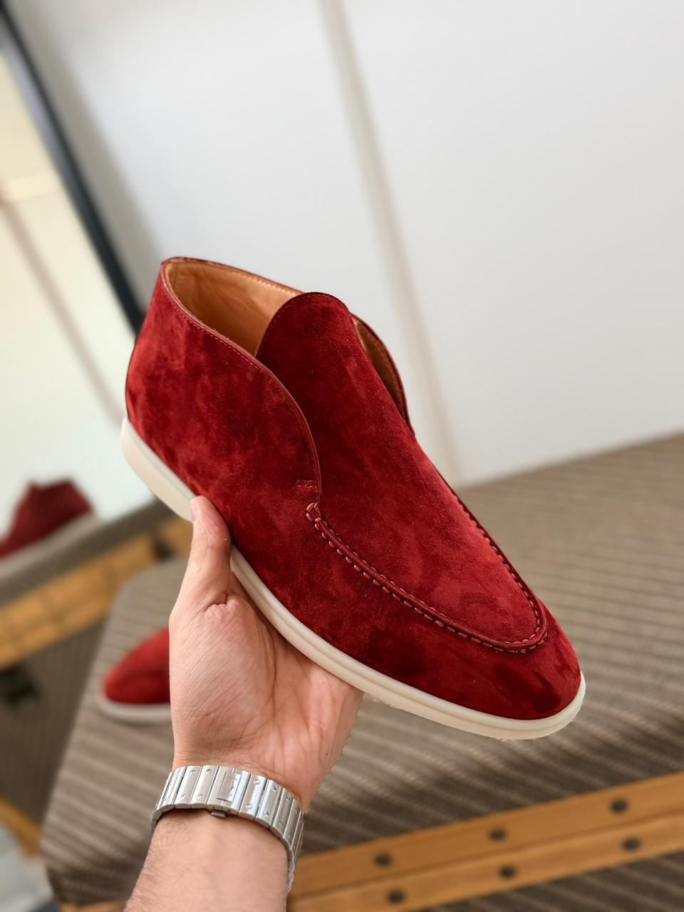 Loro Piana Winter Walk Loafer – Men's Luxury Suede Slip-On