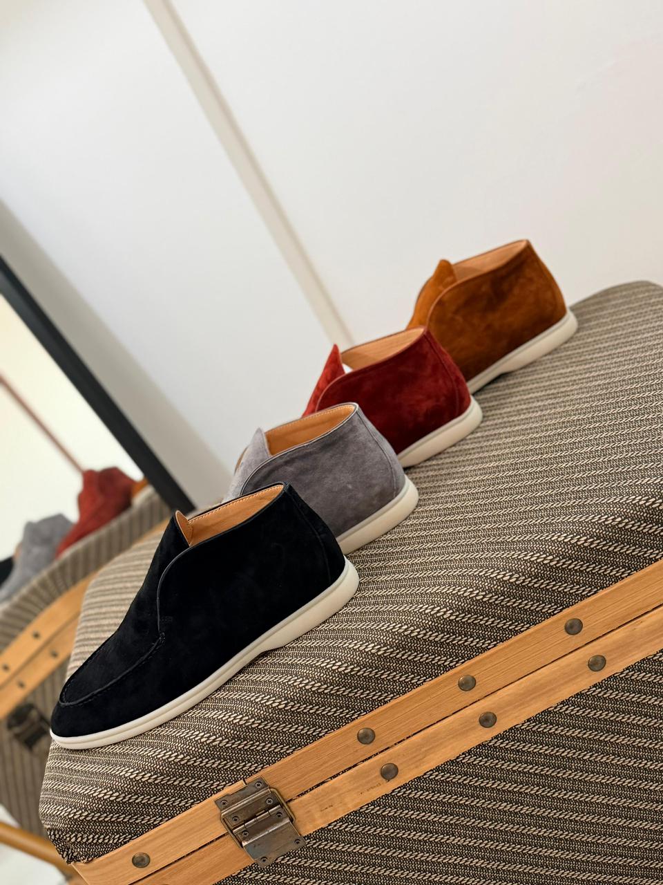 Loro Piana Winter Walk Loafer – Men's Luxury Suede Slip-On