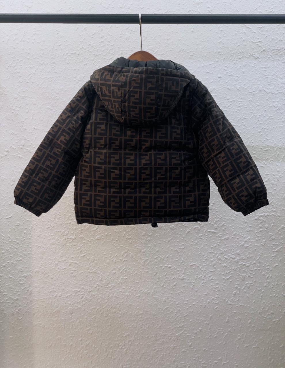 Fendi Kids Reversible FF Down Jacket – New Season (Two Styles)