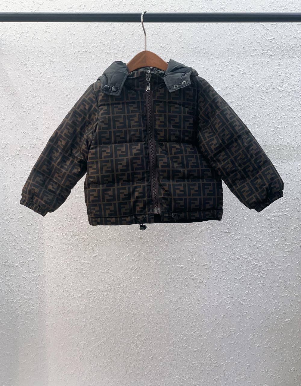 Fendi Kids Reversible FF Down Jacket – New Season (Two Styles)