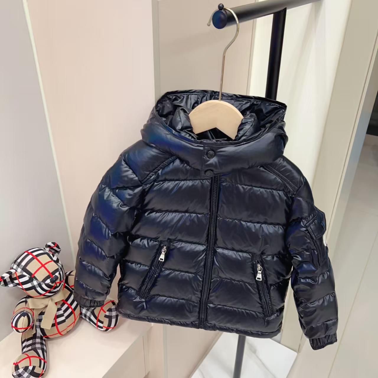 Moncler Kids Puffer Jacket with Hood (2–12 Years)