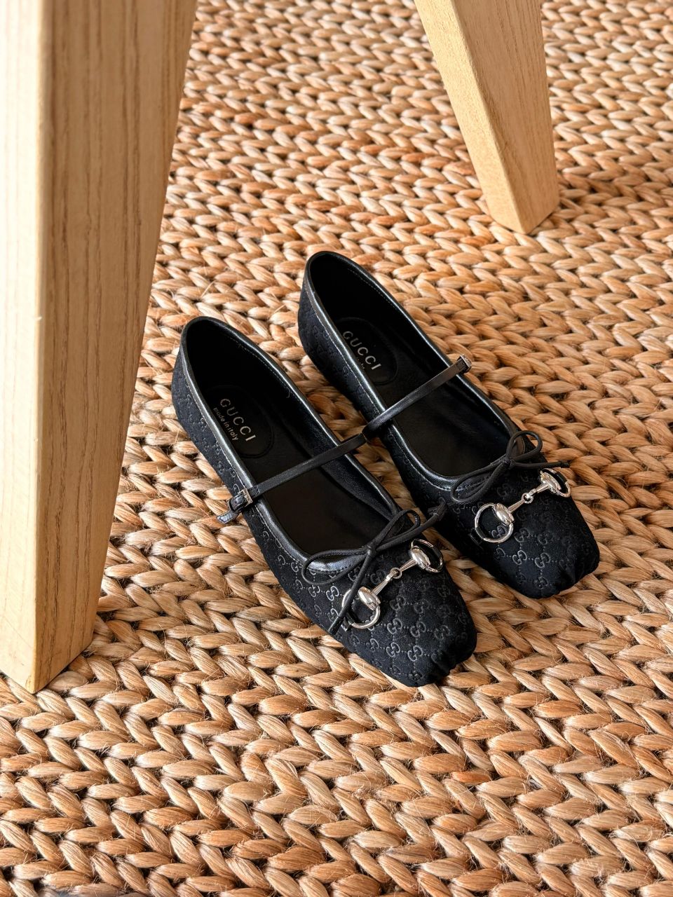 Gucci Horsebit Ballet Flats – Women’s GG Canvas