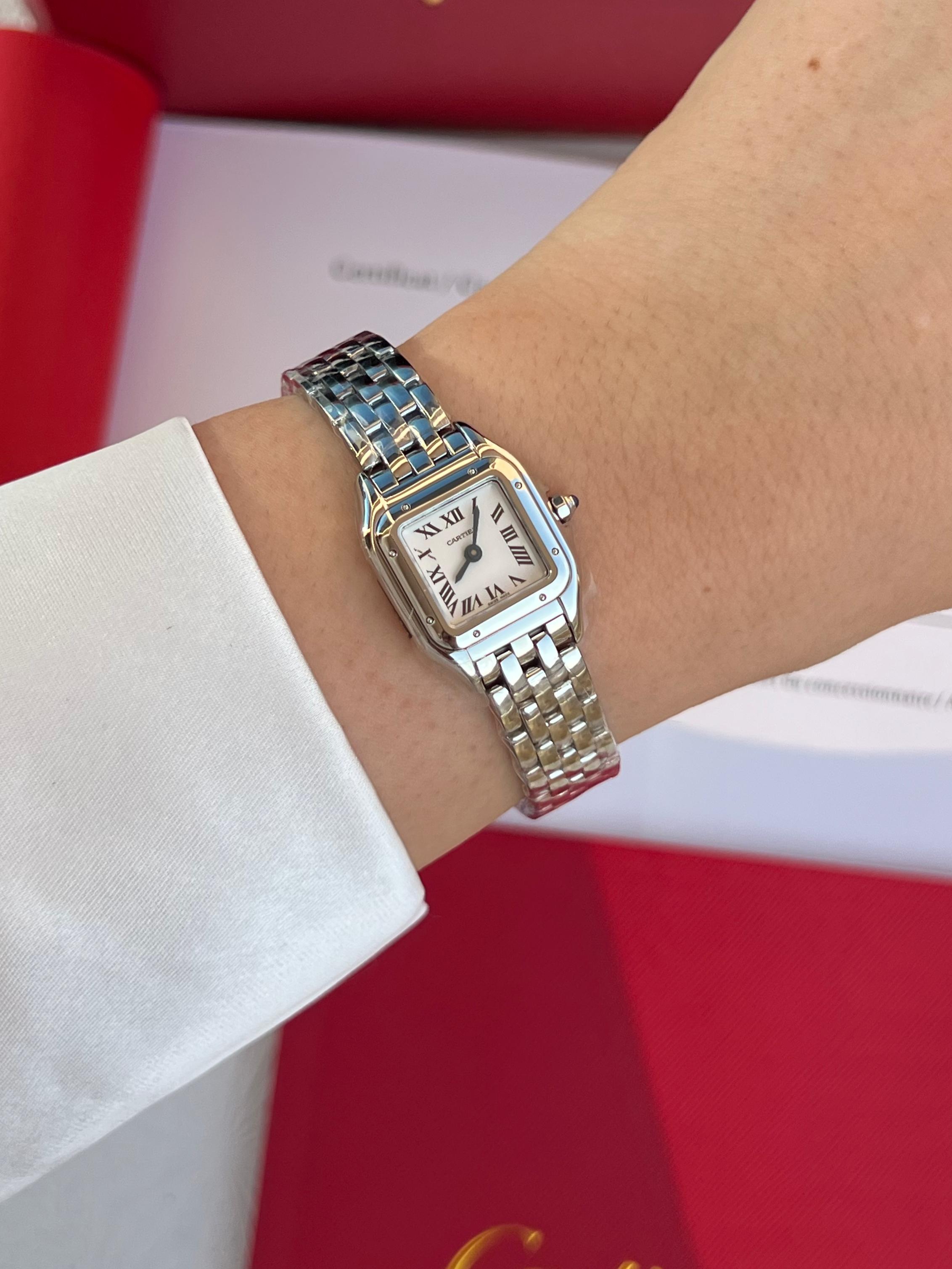 Cartier Panthère de Cartier Small Watch – Silver Steel