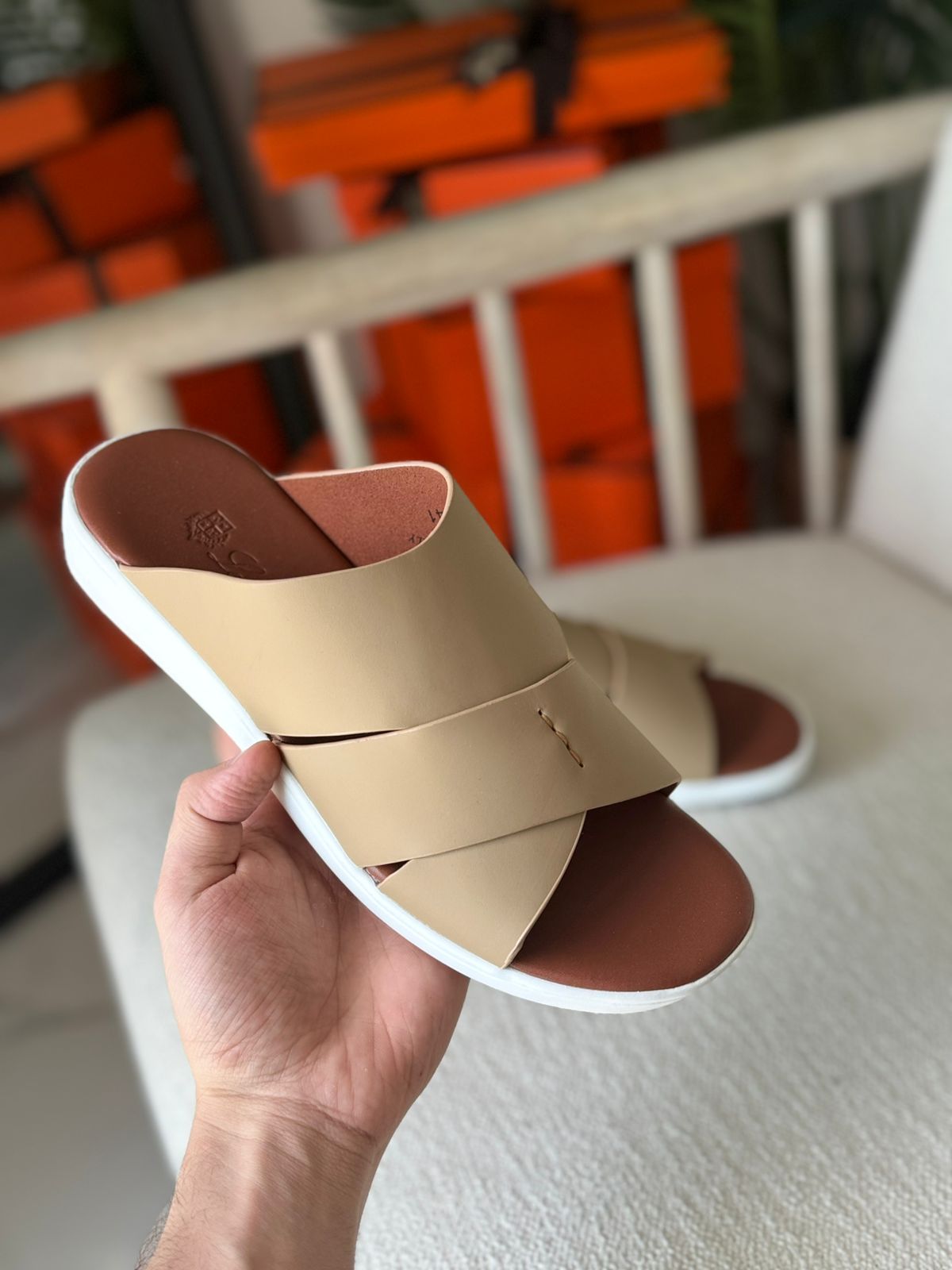 Loro Piana Palm Sandal (Ox Leather – Men)