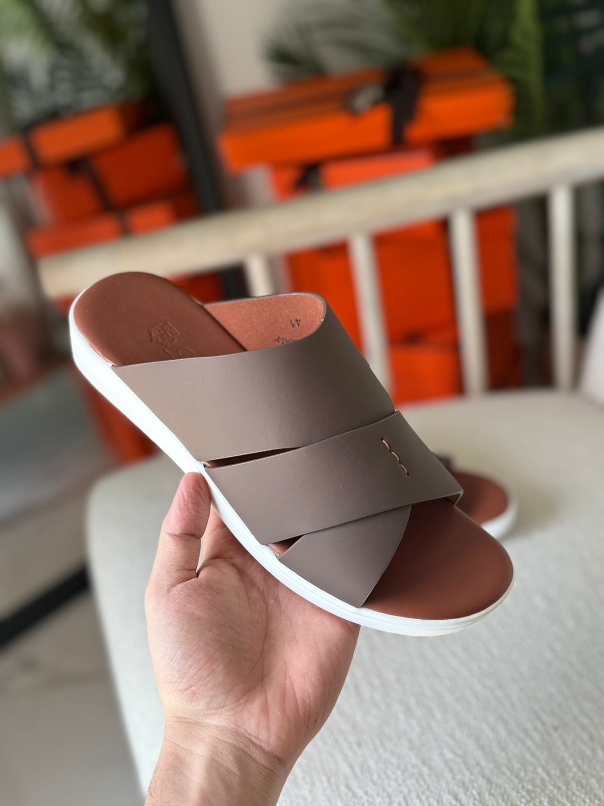 Loro Piana Palm Sandal (Ox Leather – Men)