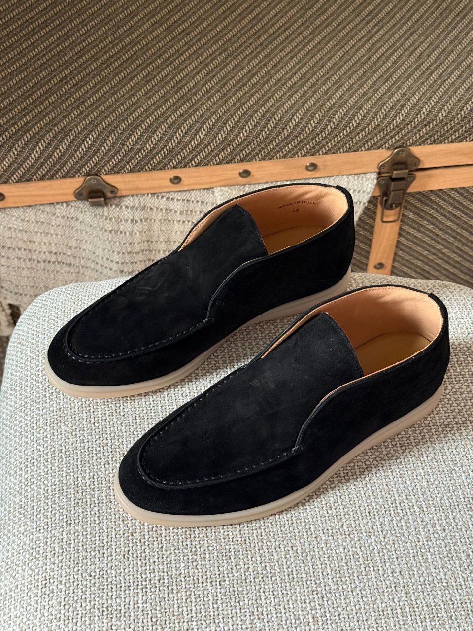 Loro Piana Open Walk Ankle Boot Women – Premium Suede – Lightweight Sole