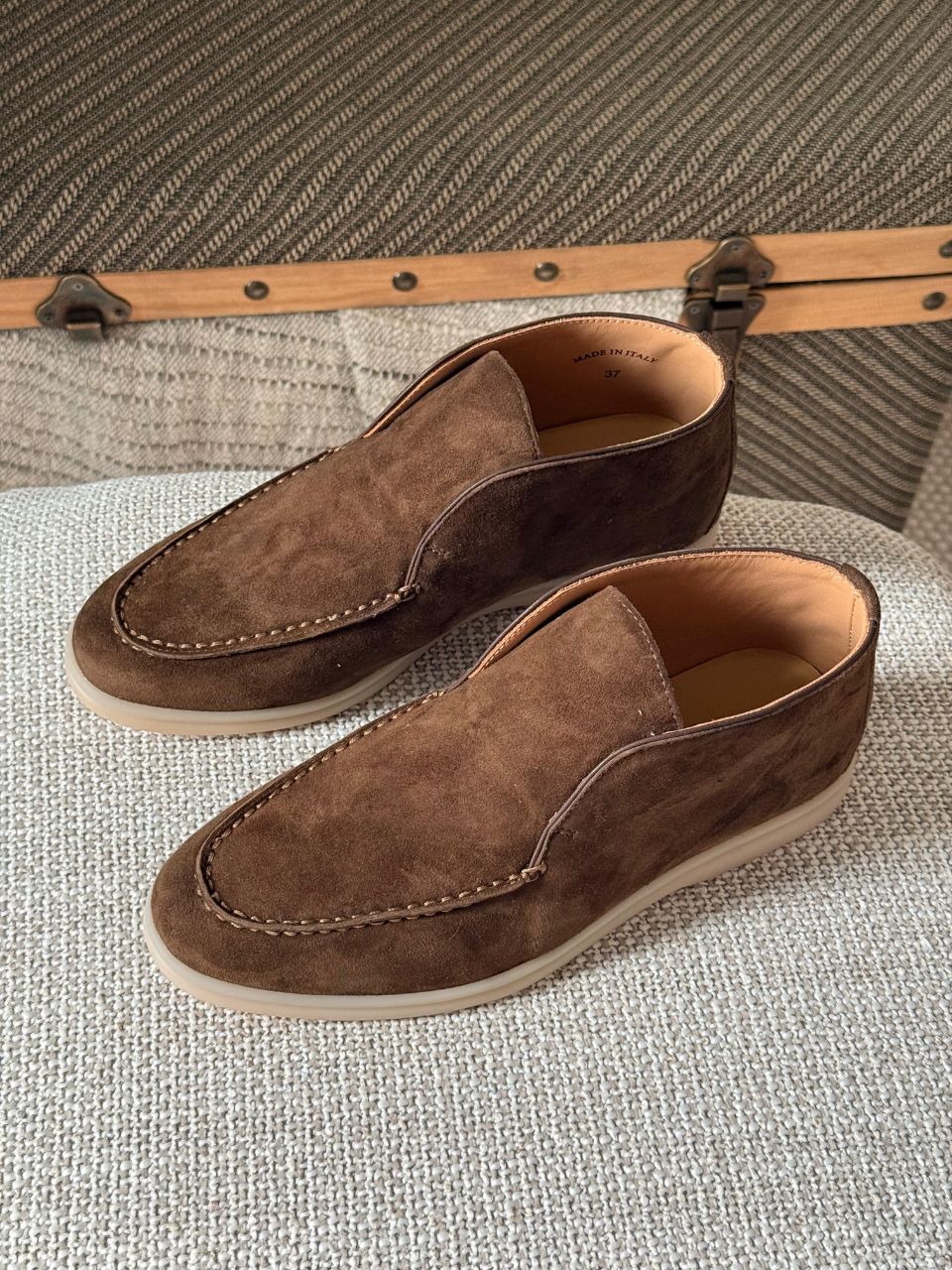 Loro Piana Open Walk Ankle Boot Women – Premium Suede – Lightweight Sole