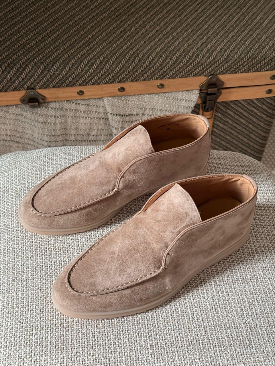 Loro Piana Open Walk Ankle Boot Women – Premium Suede – Lightweight Sole