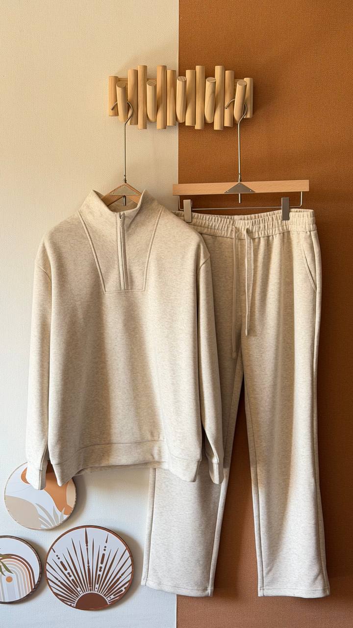 Loro Piana Half-Zip Luxe Tracksuit – Men’s Premium Comfort Set