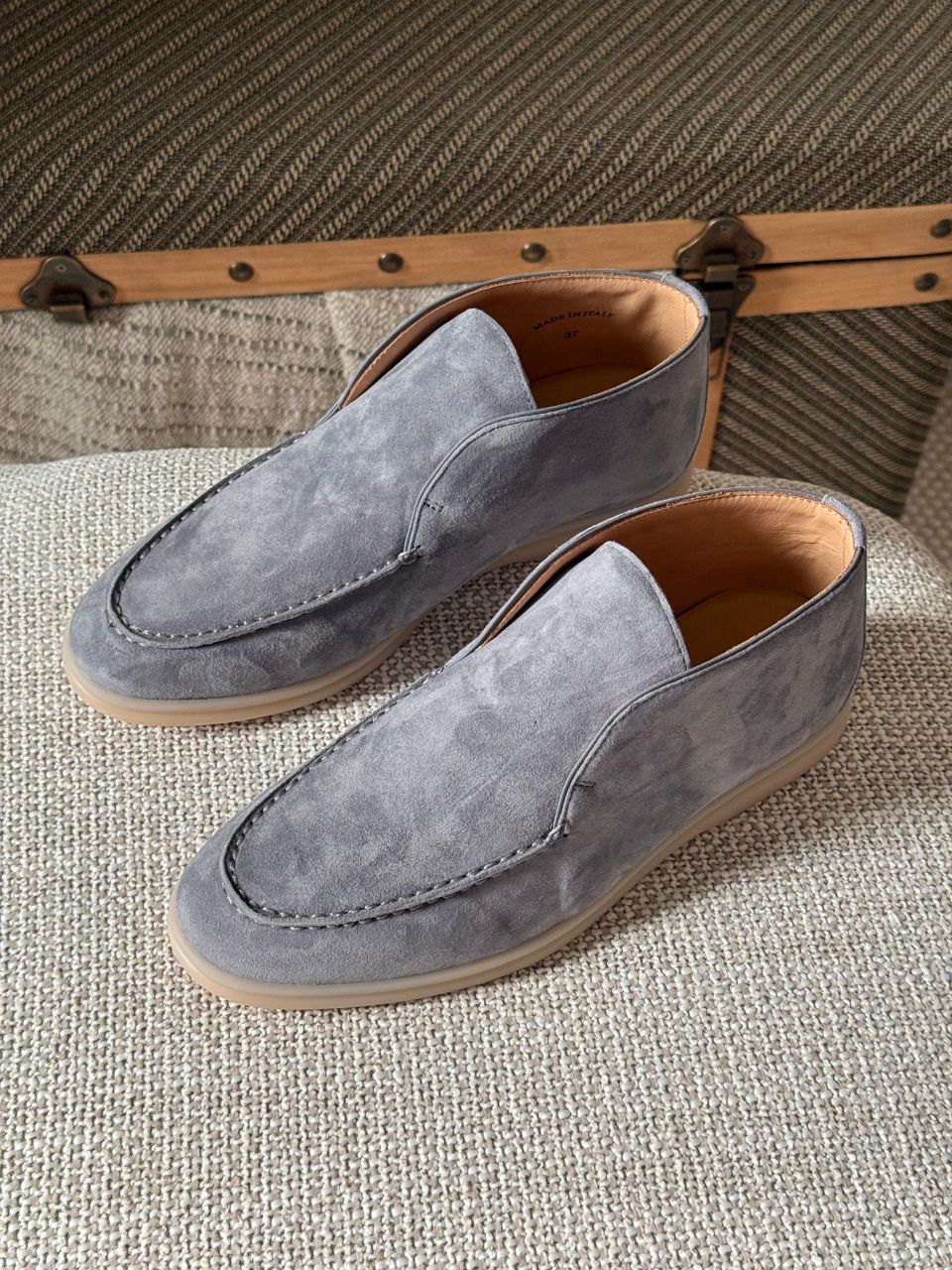 Loro Piana Open Walk Ankle Boot Women – Premium Suede – Lightweight Sole