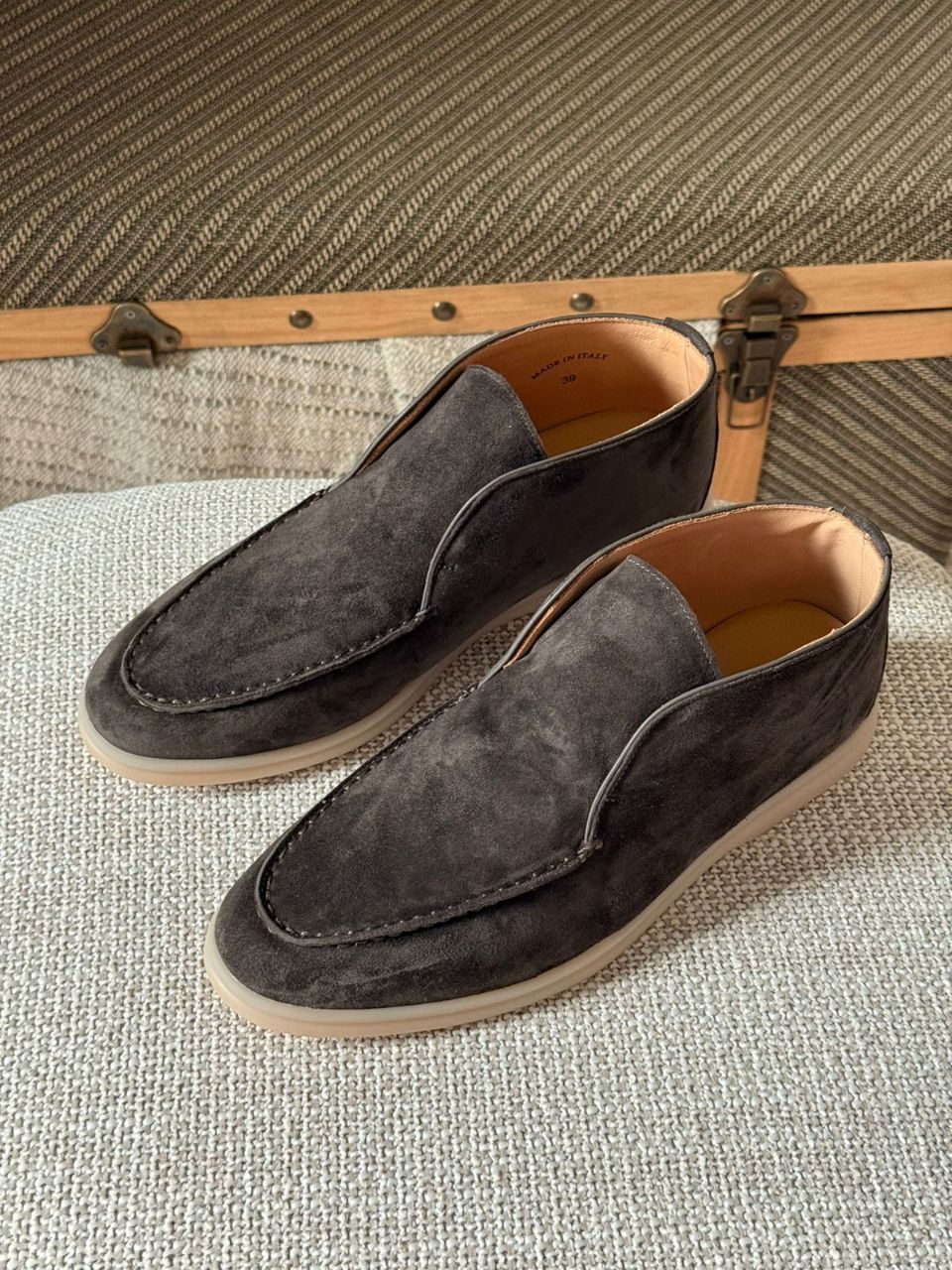 Loro Piana Open Walk Ankle Boot Women – Premium Suede – Lightweight Sole