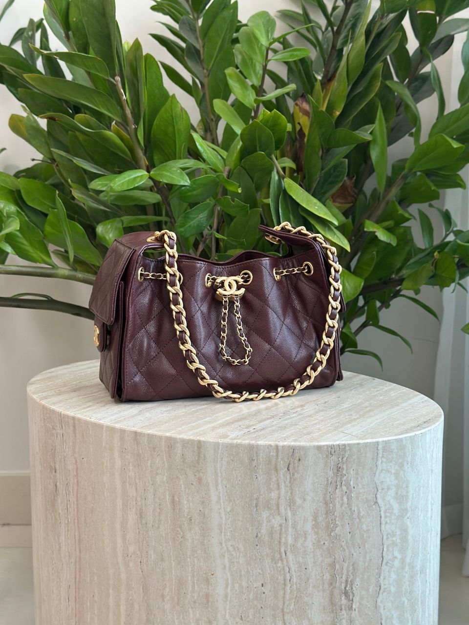 Chanel 22 Mini Hobo Bag – Luxury Quilted Leather – Dubai Collection