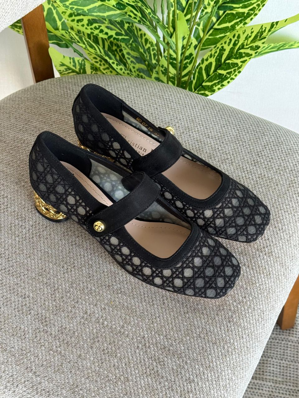 Dior J’Adior Mesh Mary Jane – Women’s Luxury Shoes