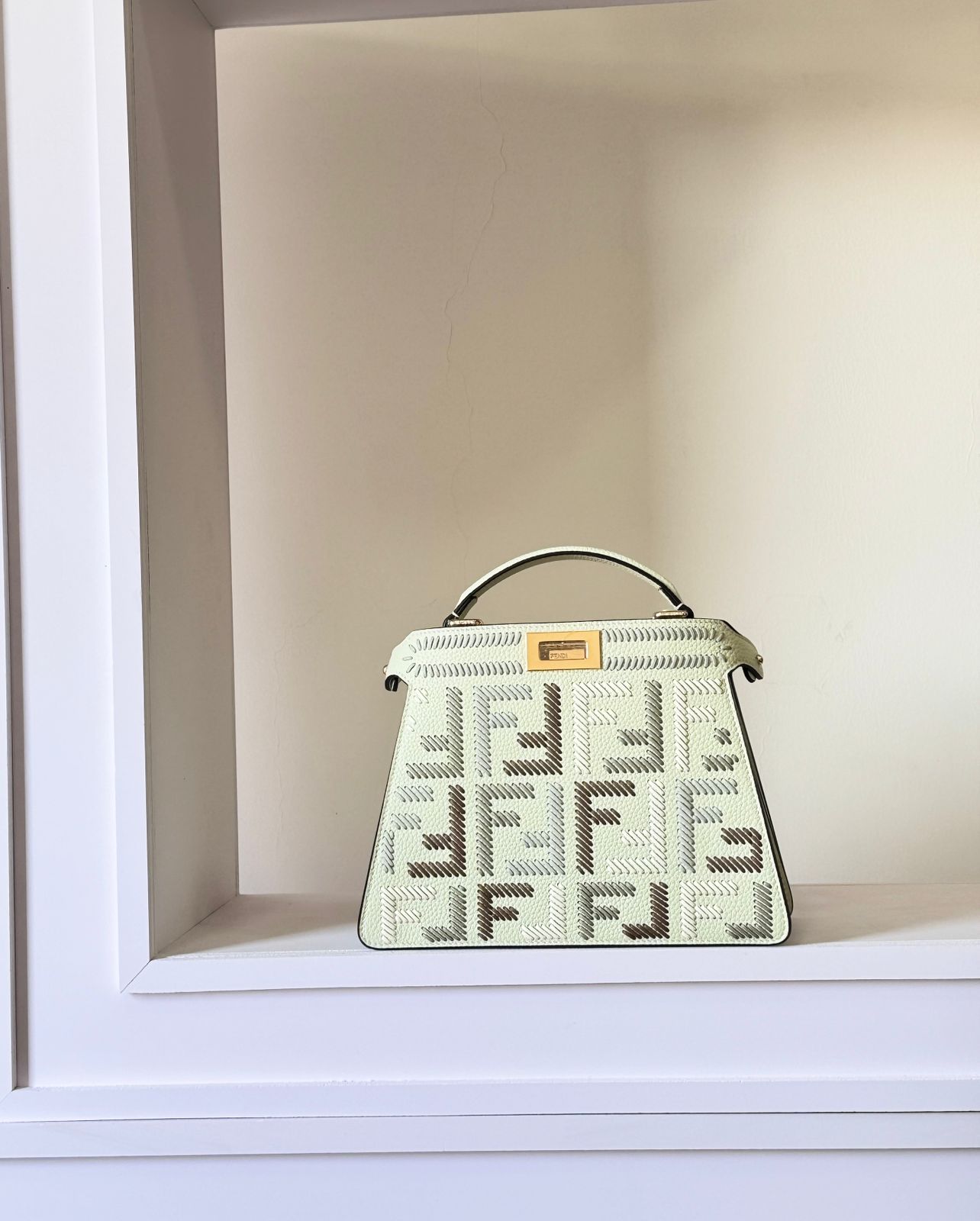 Fendi Peekaboo – Artistic Fantasy Woven Edition