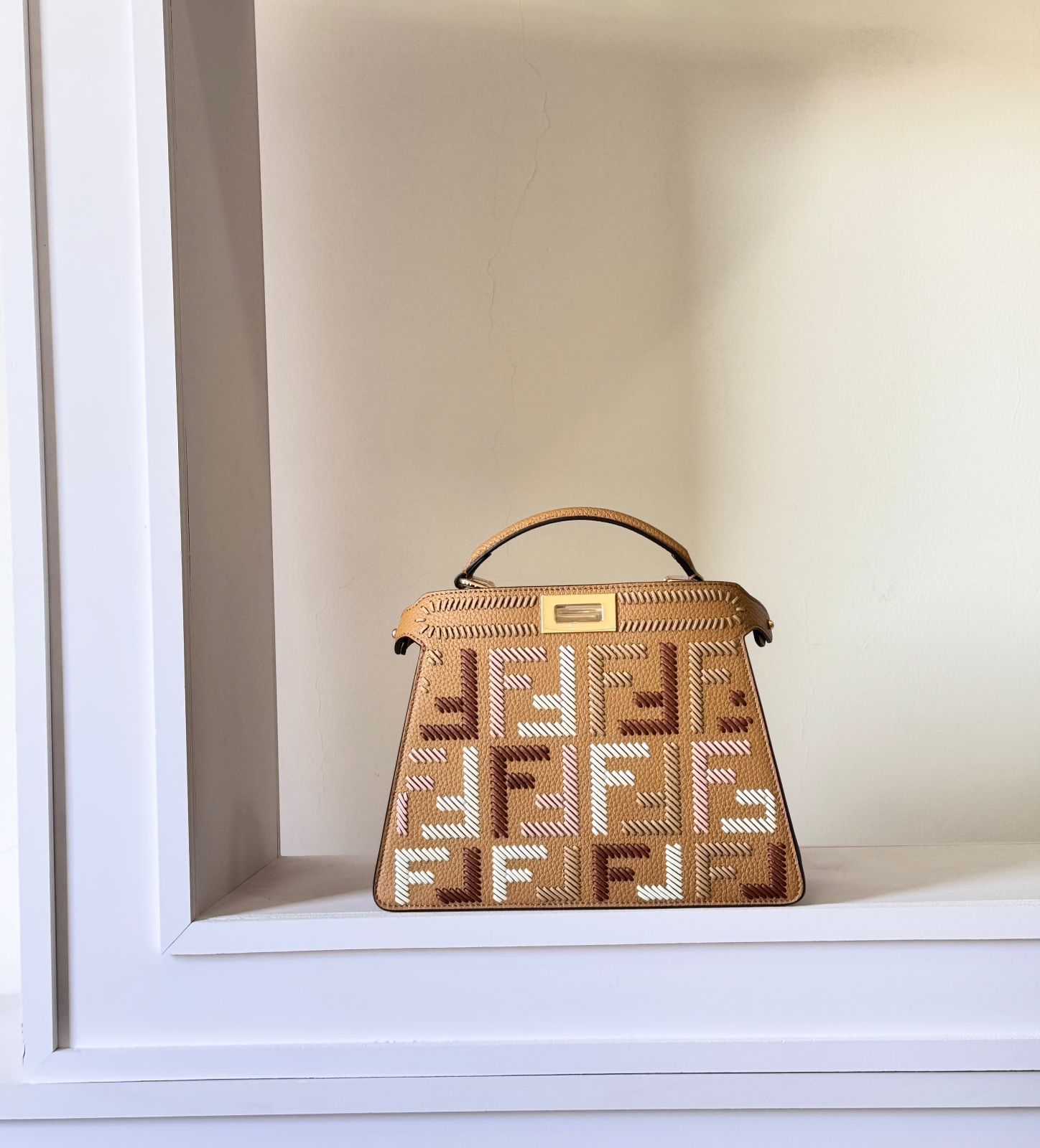 Fendi Peekaboo – Artistic Fantasy Woven Edition