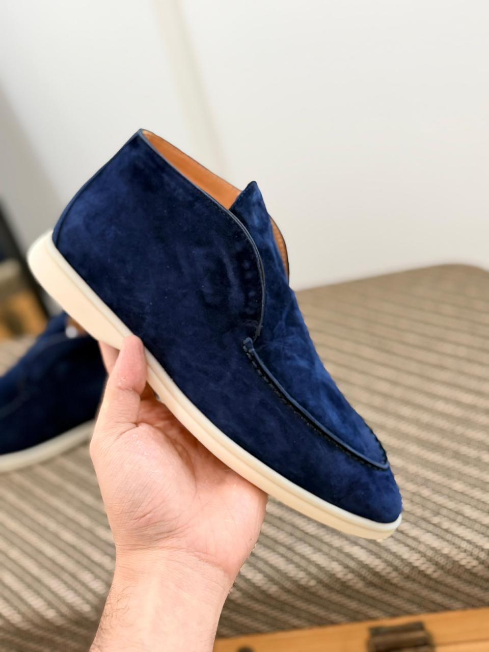 Loro Piana Winter Walk Loafer – Men's Luxury Suede Slip-On