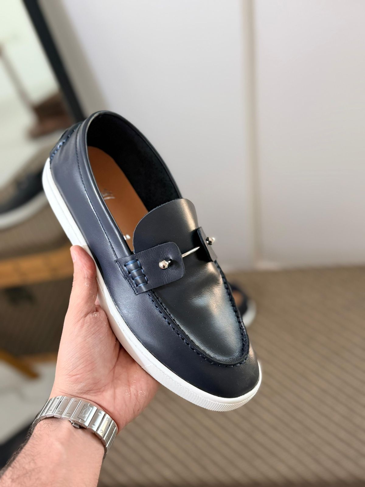 Christian Louboutin Chambeliboat Loafers – Premium Leather Edition (All Colors Available)