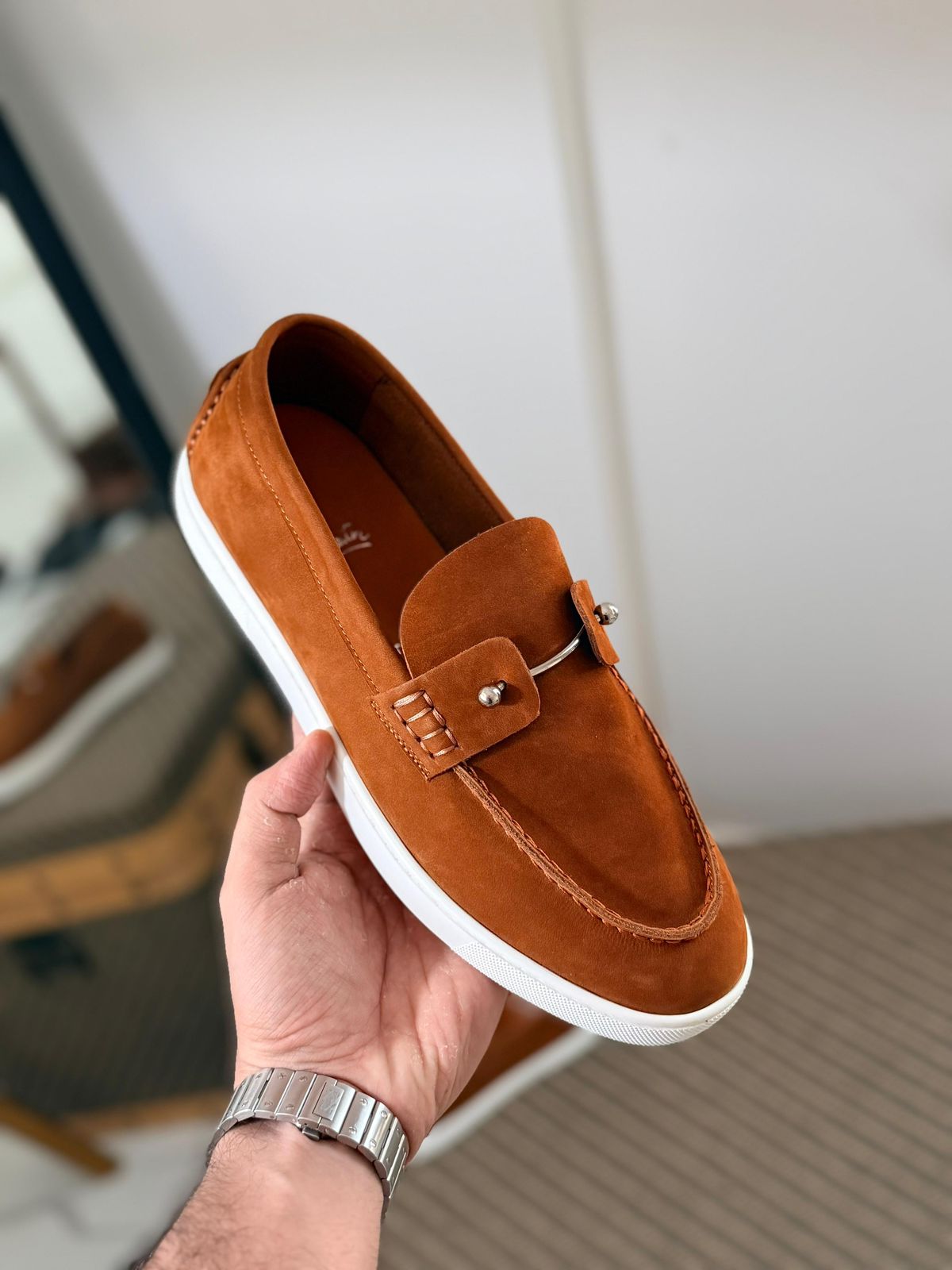 Christian Louboutin Chambeliboat Loafers – Premium Leather Edition (All Colors Available)