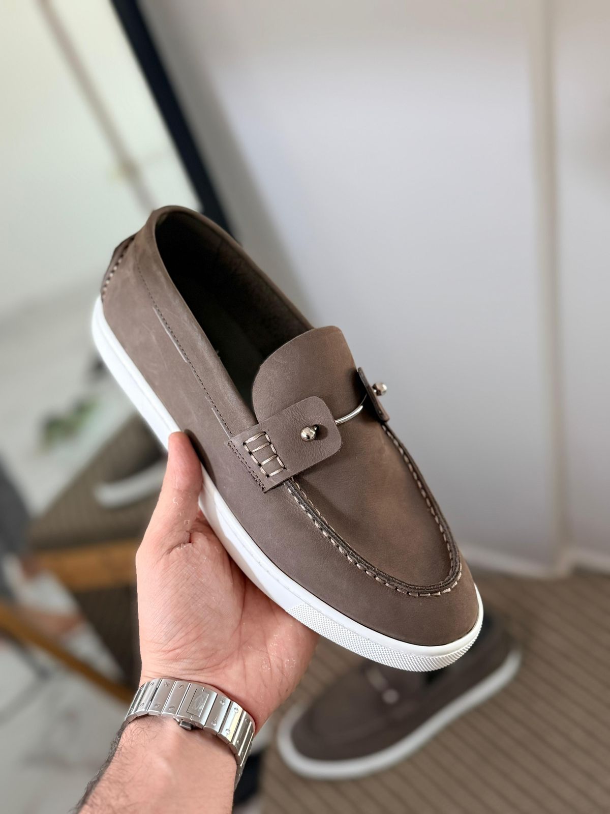 Christian Louboutin Chambeliboat Loafers – Premium Leather Edition (All Colors Available)