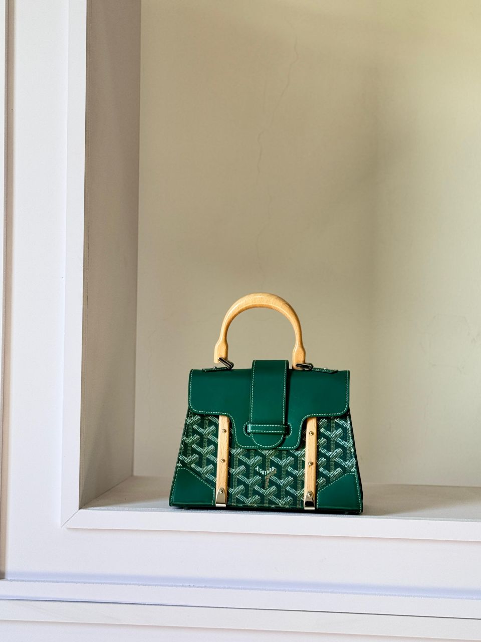 Goyard Saigon Top Handle Bag – Classic & Wood-Trim Editions