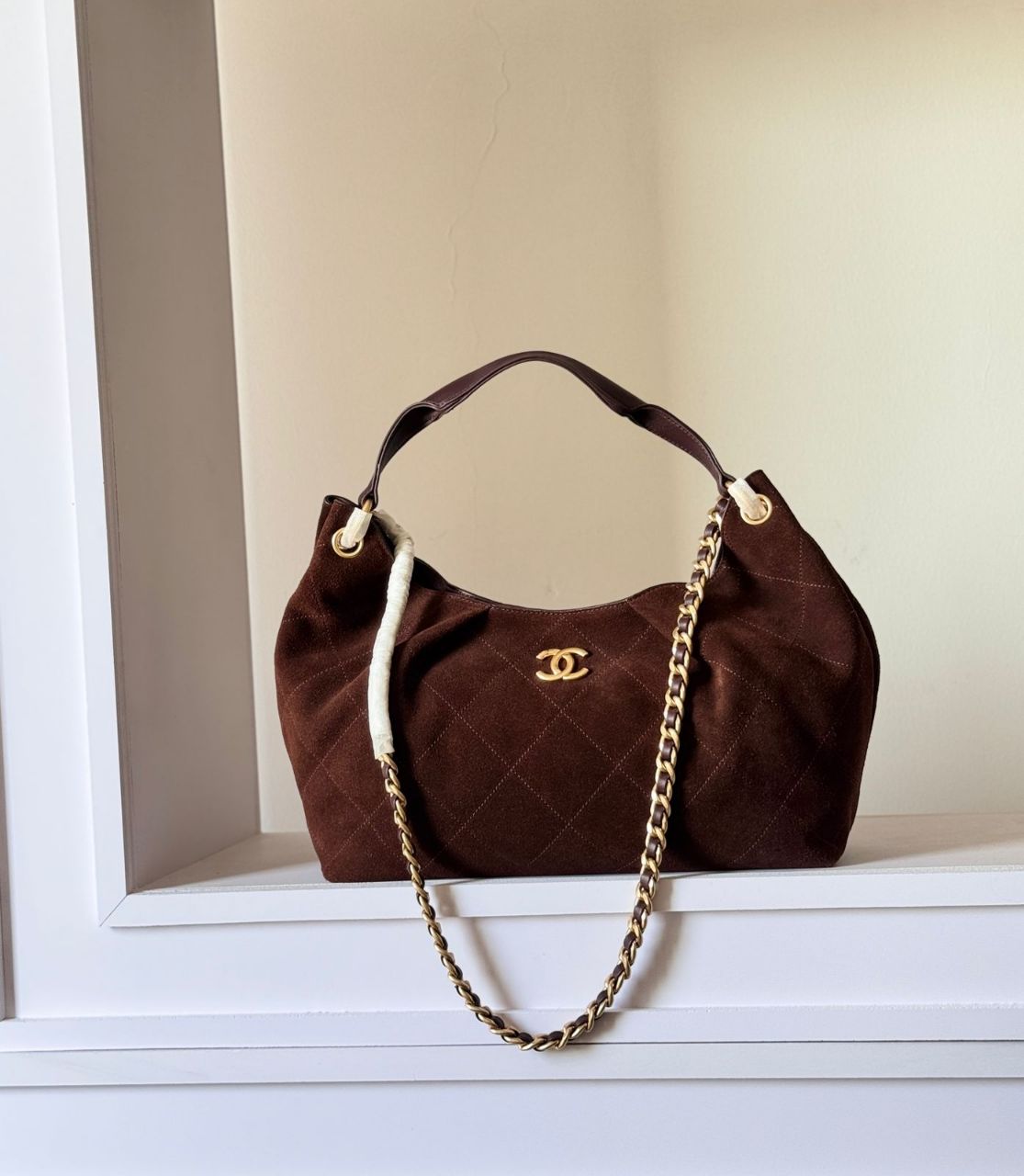 Chanel Soft Suede Hobo Bag – Luxury Quilted Edition