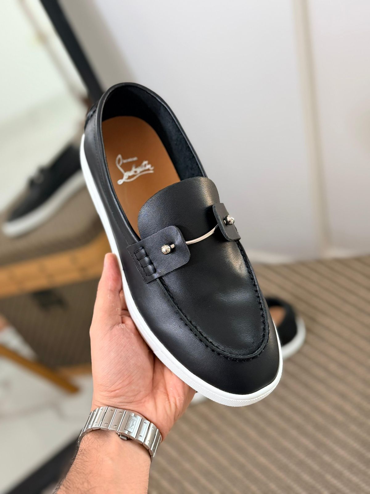 Christian Louboutin Chambeliboat Loafers – Premium Leather Edition (All Colors Available)