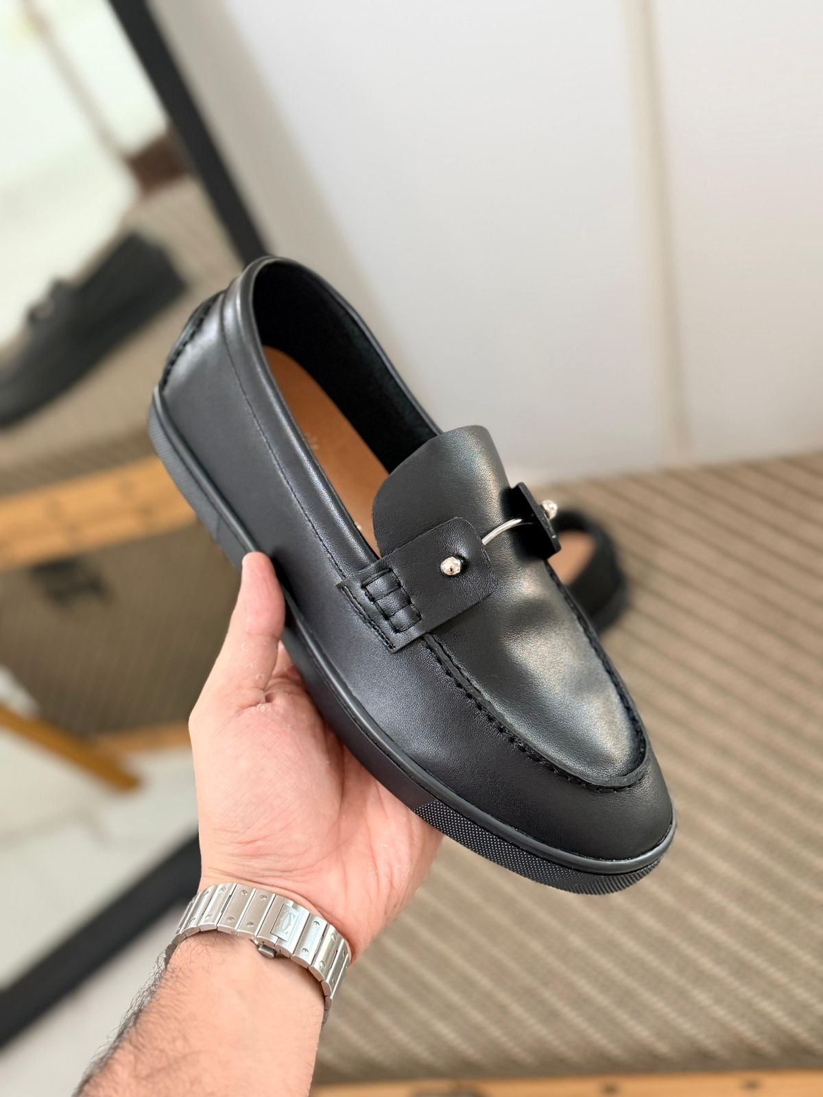 Christian Louboutin Chambeliboat Loafers – Premium Leather Edition (All Colors Available)