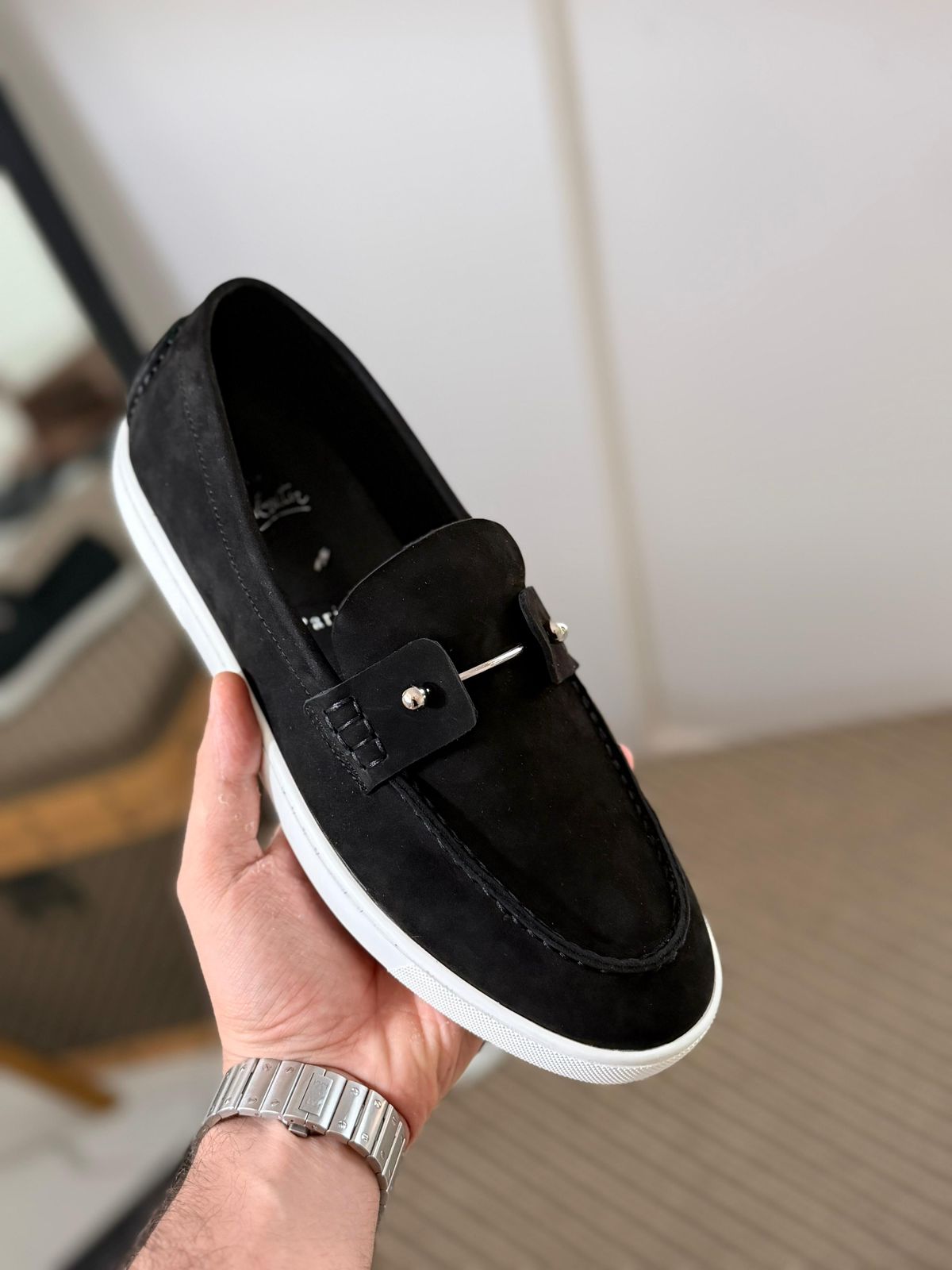 Christian Louboutin Chambeliboat Loafers – Premium Leather Edition (All Colors Available)