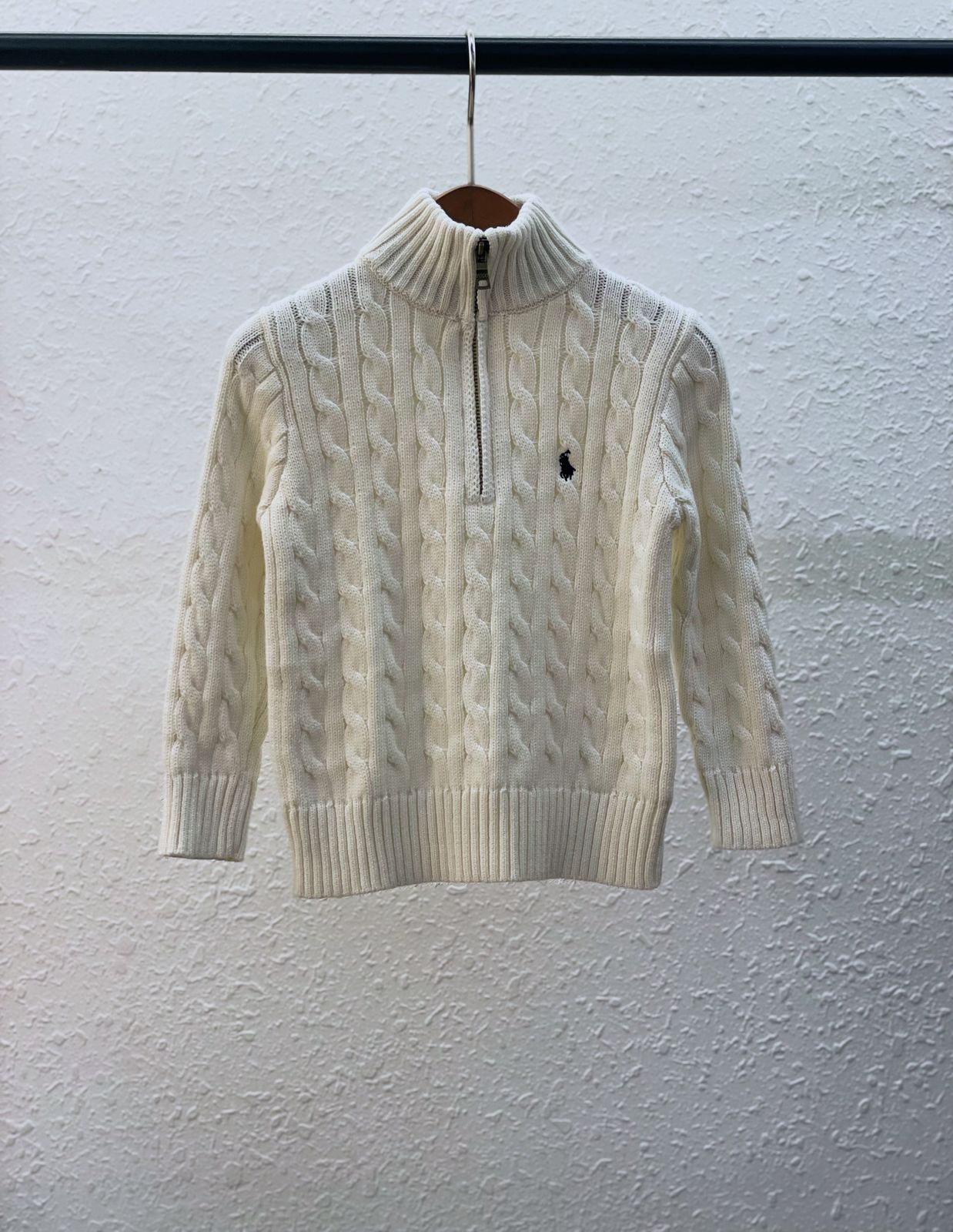 Polo Ralph Lauren Kids Cable Knit Zip Sweater