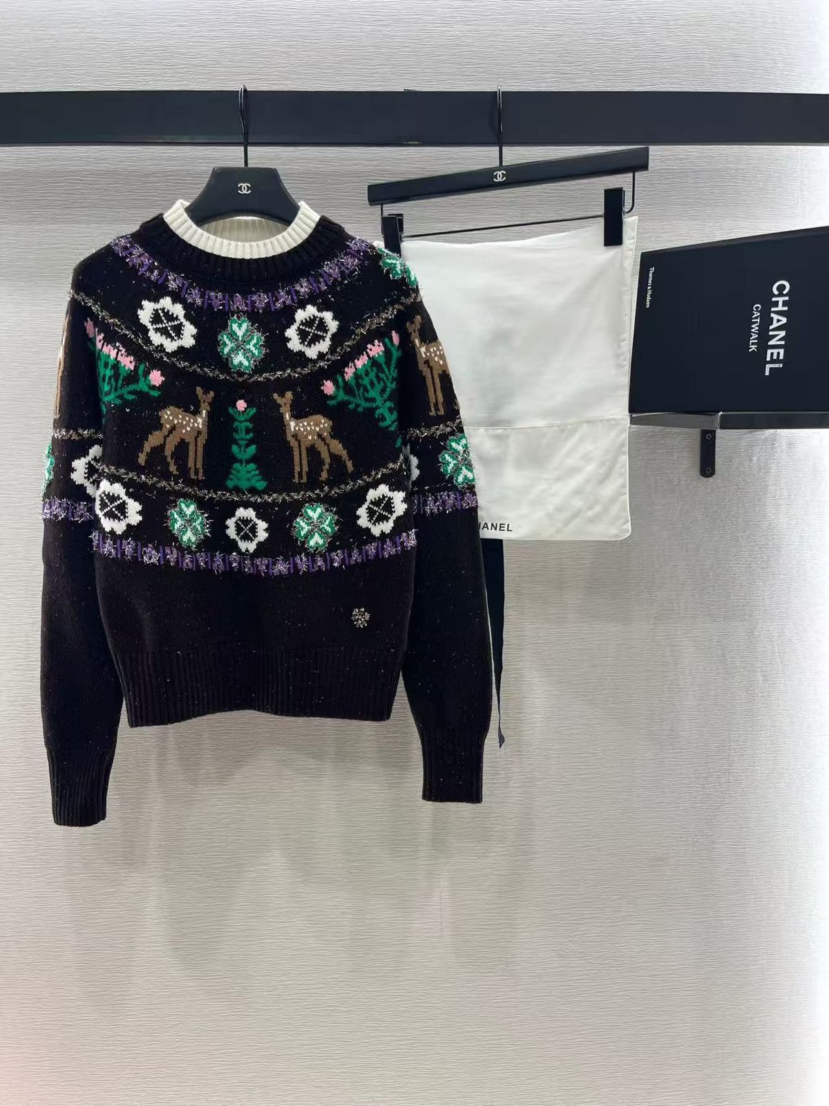 Chanel Iconic Pattern Knitwear Collection