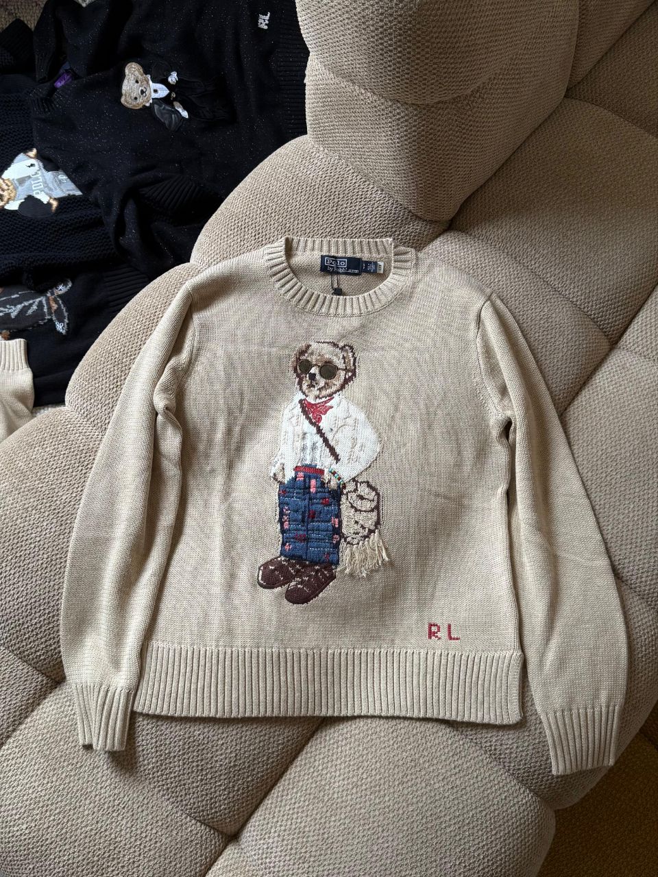 Polo Ralph Lauren Bear Knit Sweater