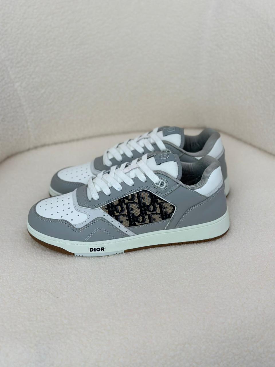 Dior B27 Low Sneaker – Dior Oblique Galaxy Grey Gum