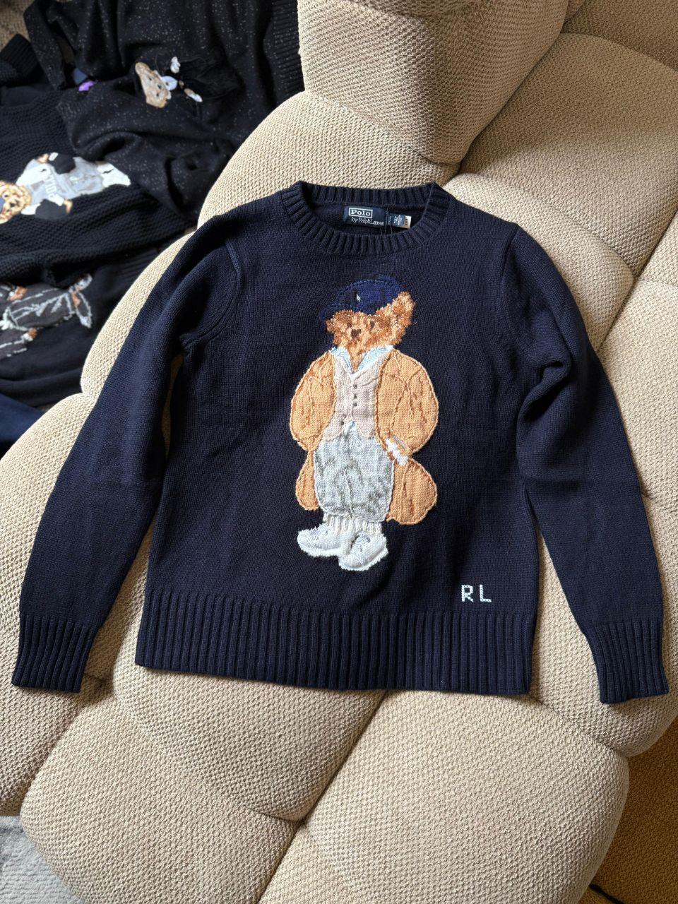 Polo Ralph Lauren Bear Knit Sweater