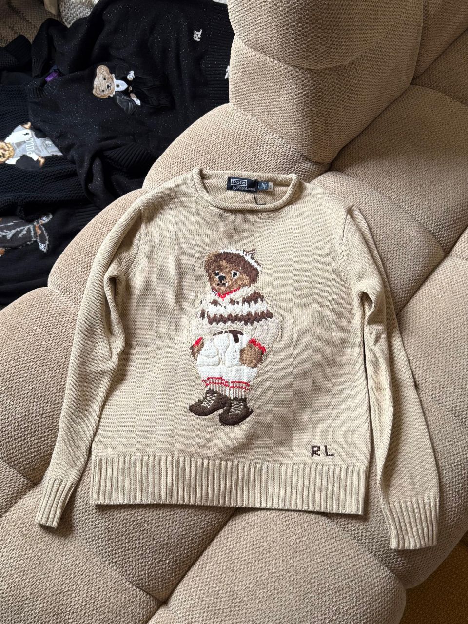 Polo Ralph Lauren Bear Knit Sweater