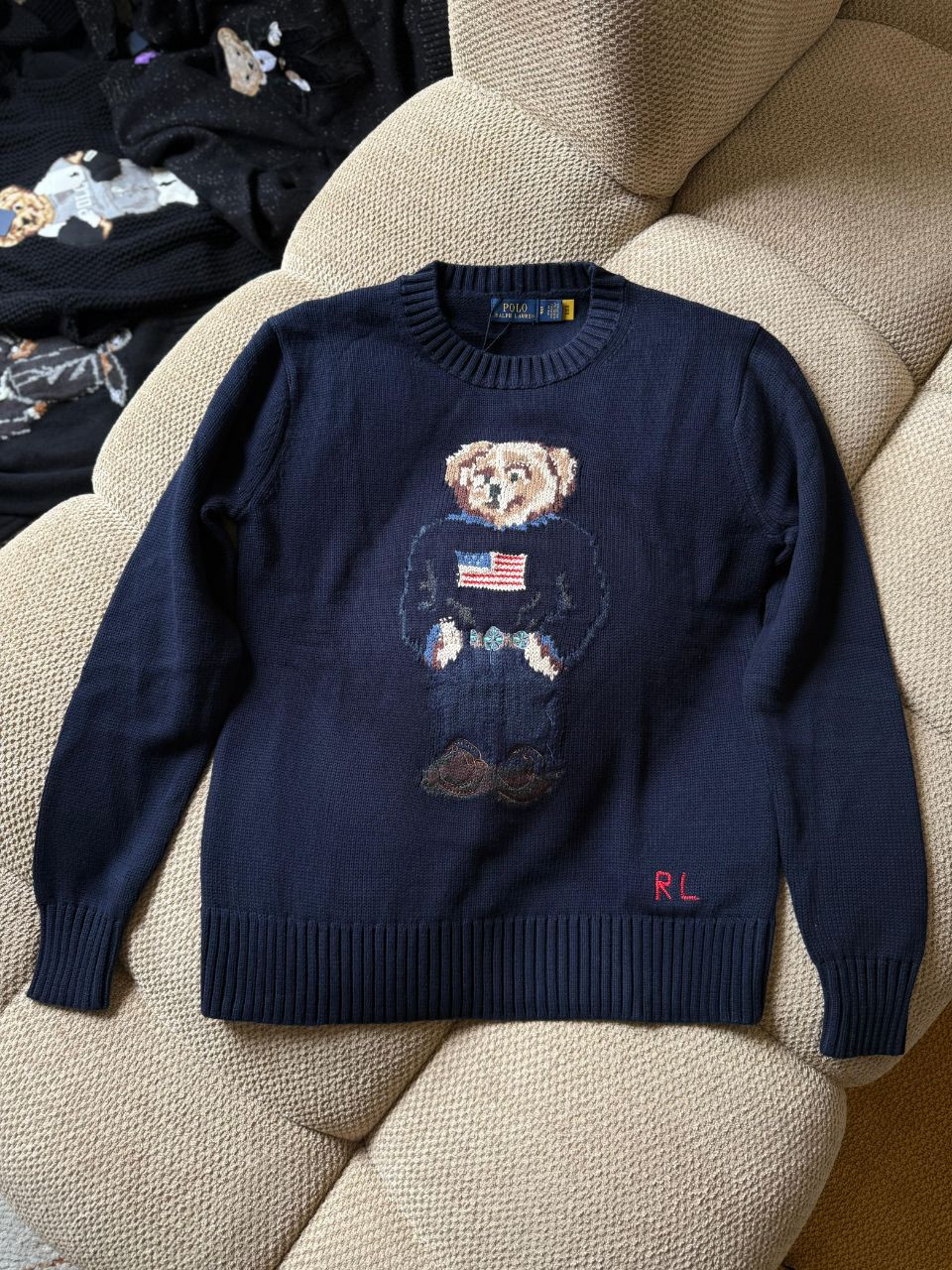 Polo Ralph Lauren Bear Knit Sweater
