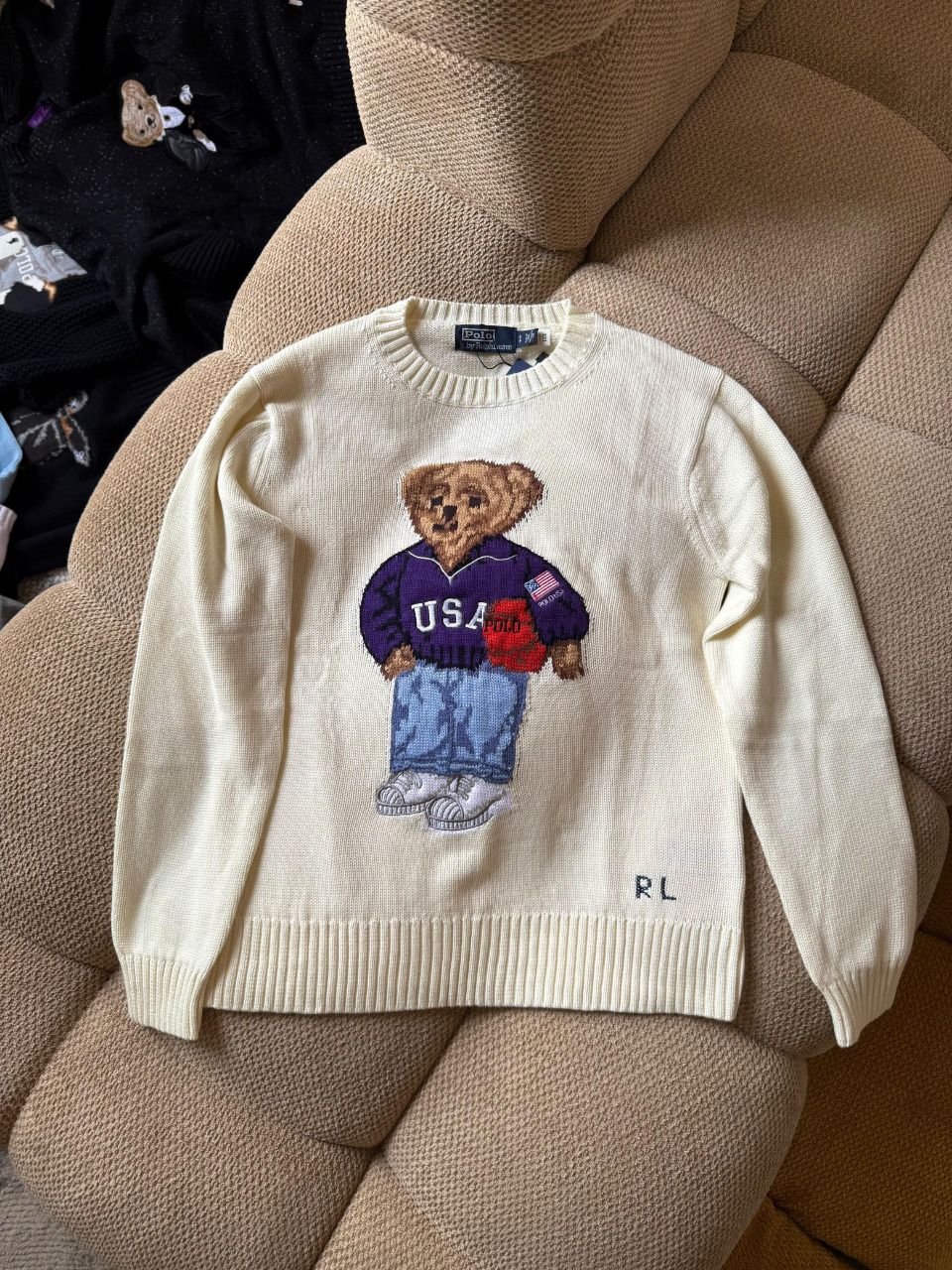 Polo Ralph Lauren Bear Knit Sweater
