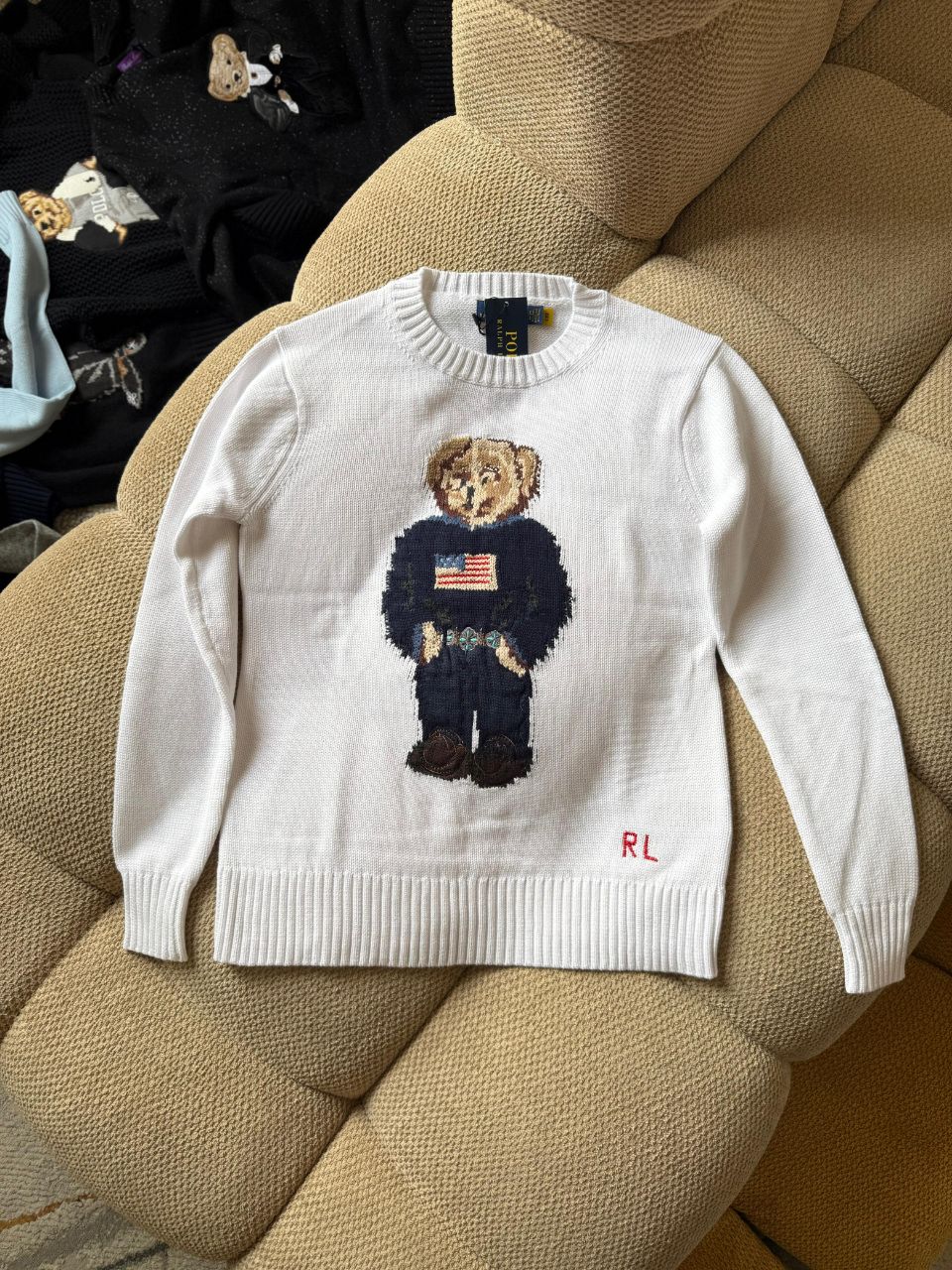 Polo Ralph Lauren Bear Knit Sweater