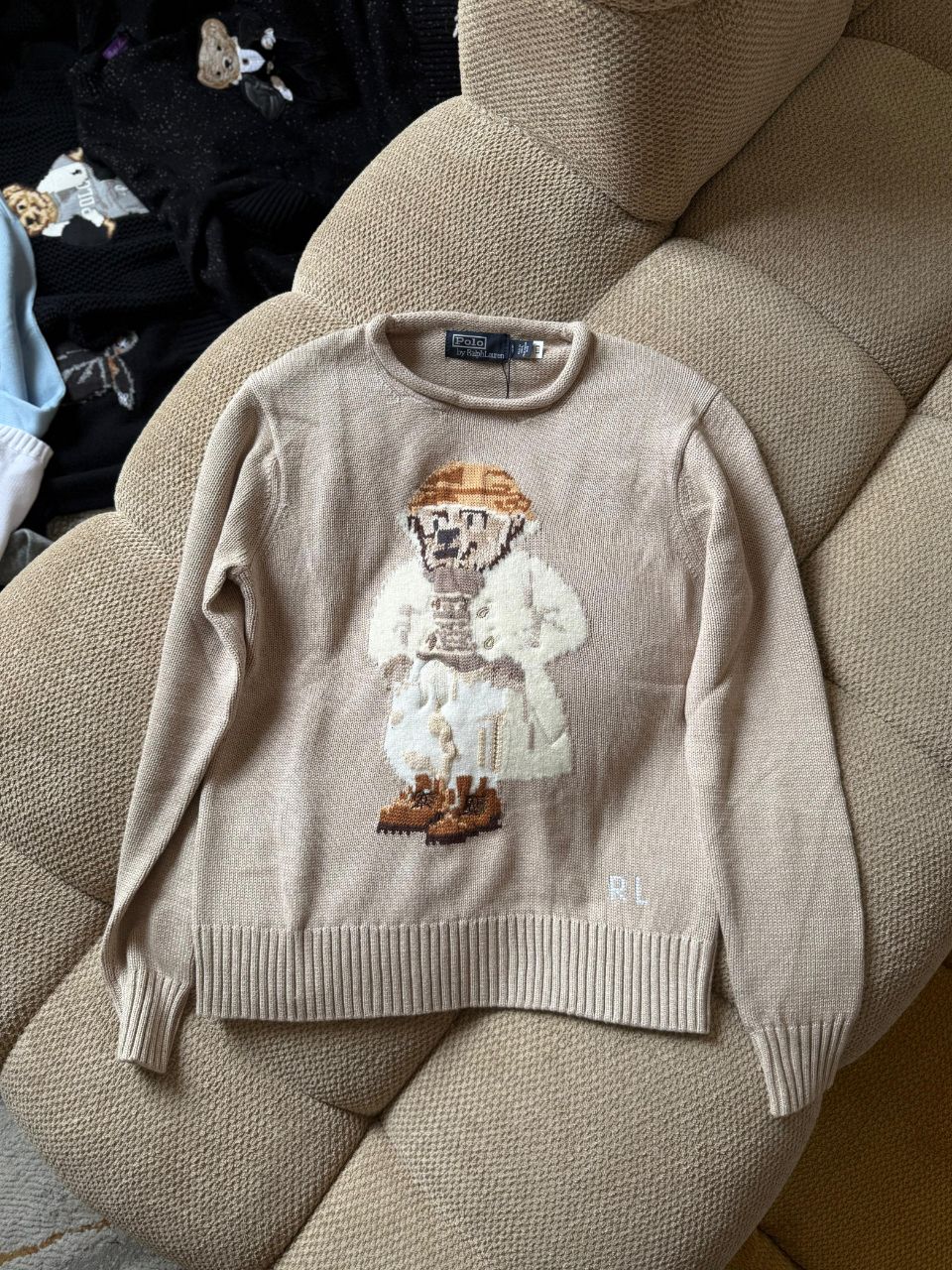Polo Ralph Lauren Bear Knit Sweater